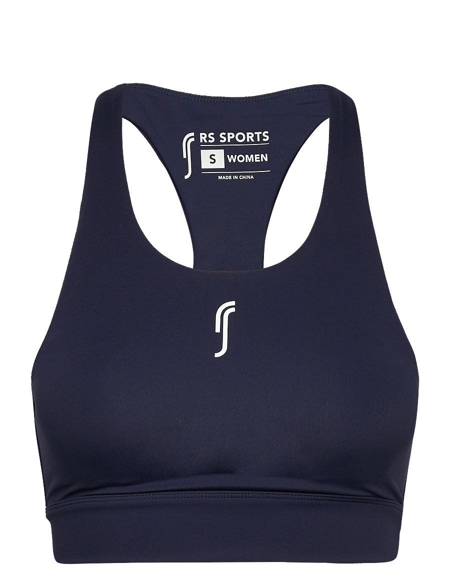 RS Sports - Women's Stretch Tech Sports Bra Logo - sport-bhs - navy - 1