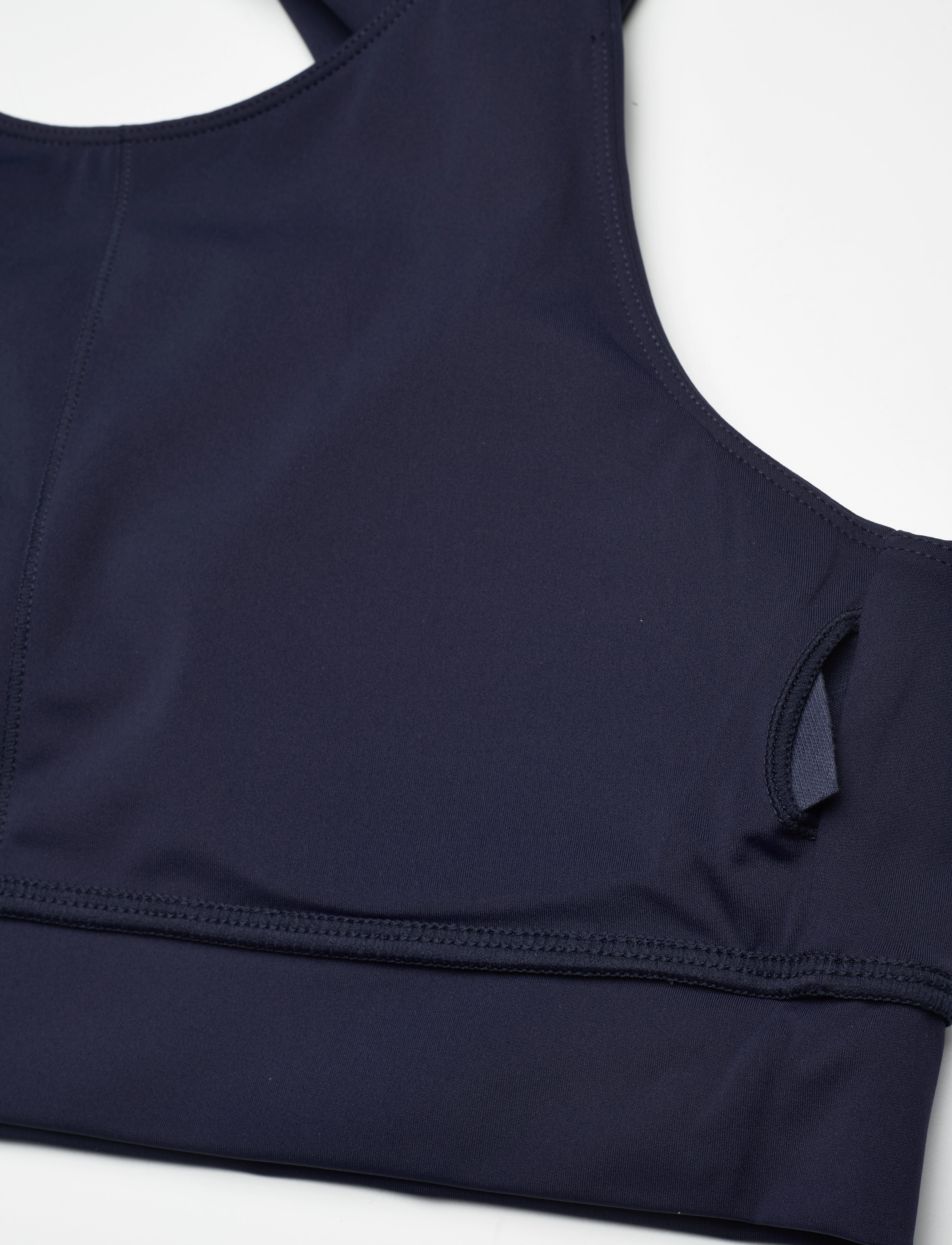 RS Sports - Women's Stretch Tech Sports Bra Logo - sport-bhs - navy - 3