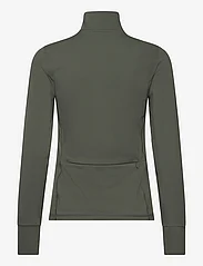 RS Sports - Women’s Stretch Tech Half Zip Sweater - vahekihina kantavad jakid - deep green - 1