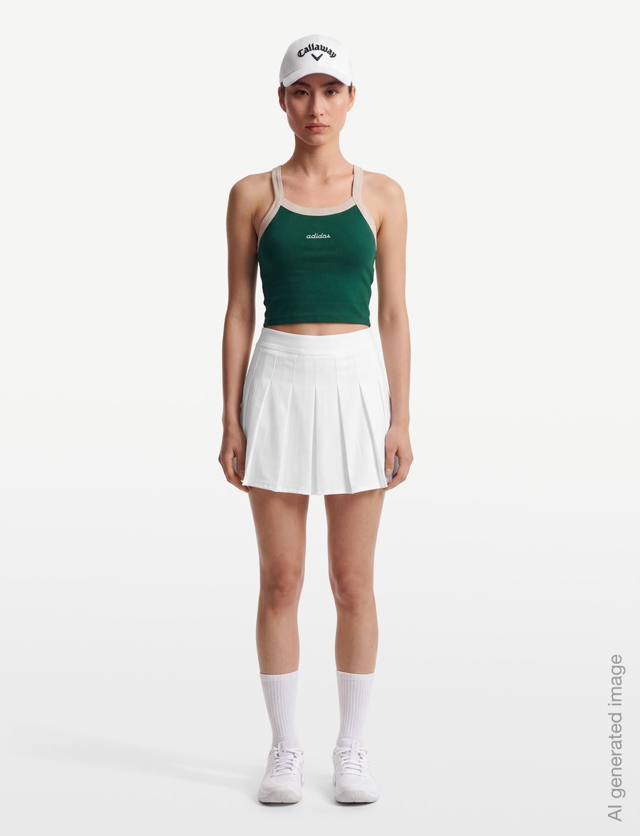 RS Sports - Women's Performance Court Skort - püksseelikud - white - 0