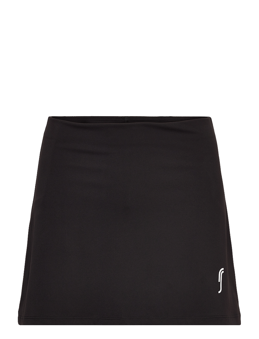 RS Sports - Women's Court Skirt (Black/White,S,st) - black - 0