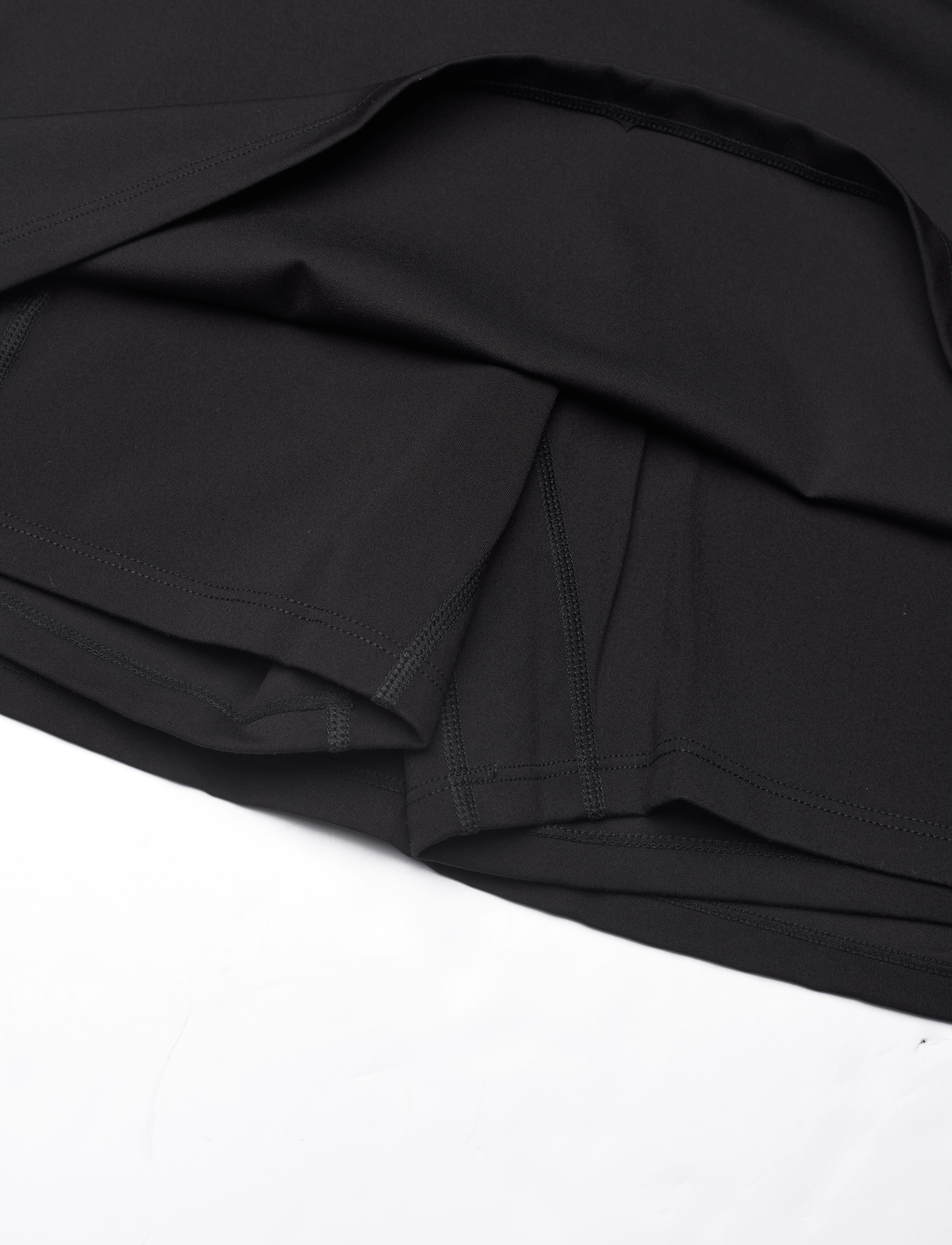 RS Sports - Women's Court Skirt (Black/White,S,st) - black - 2