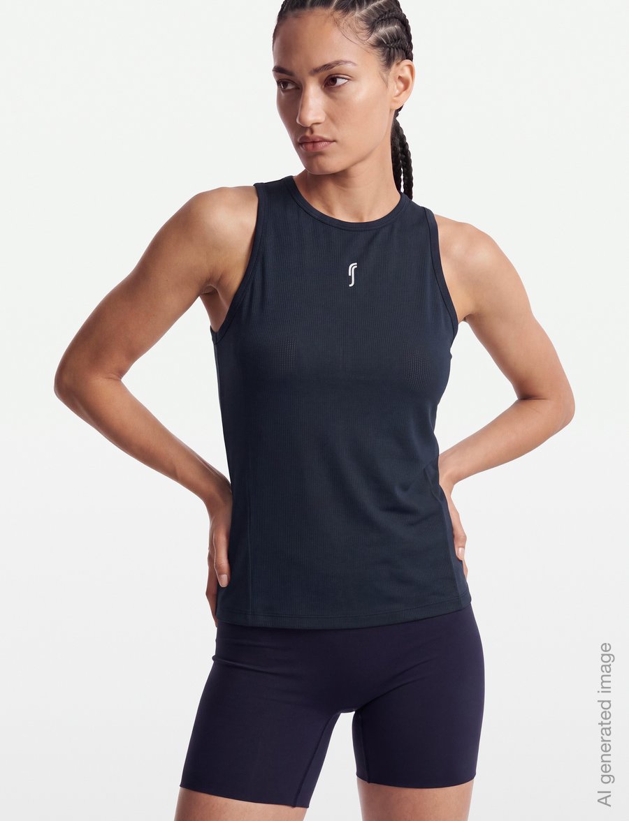 RS Sports - Women's Performance Tank - Mesh - tank tops - navy - 3