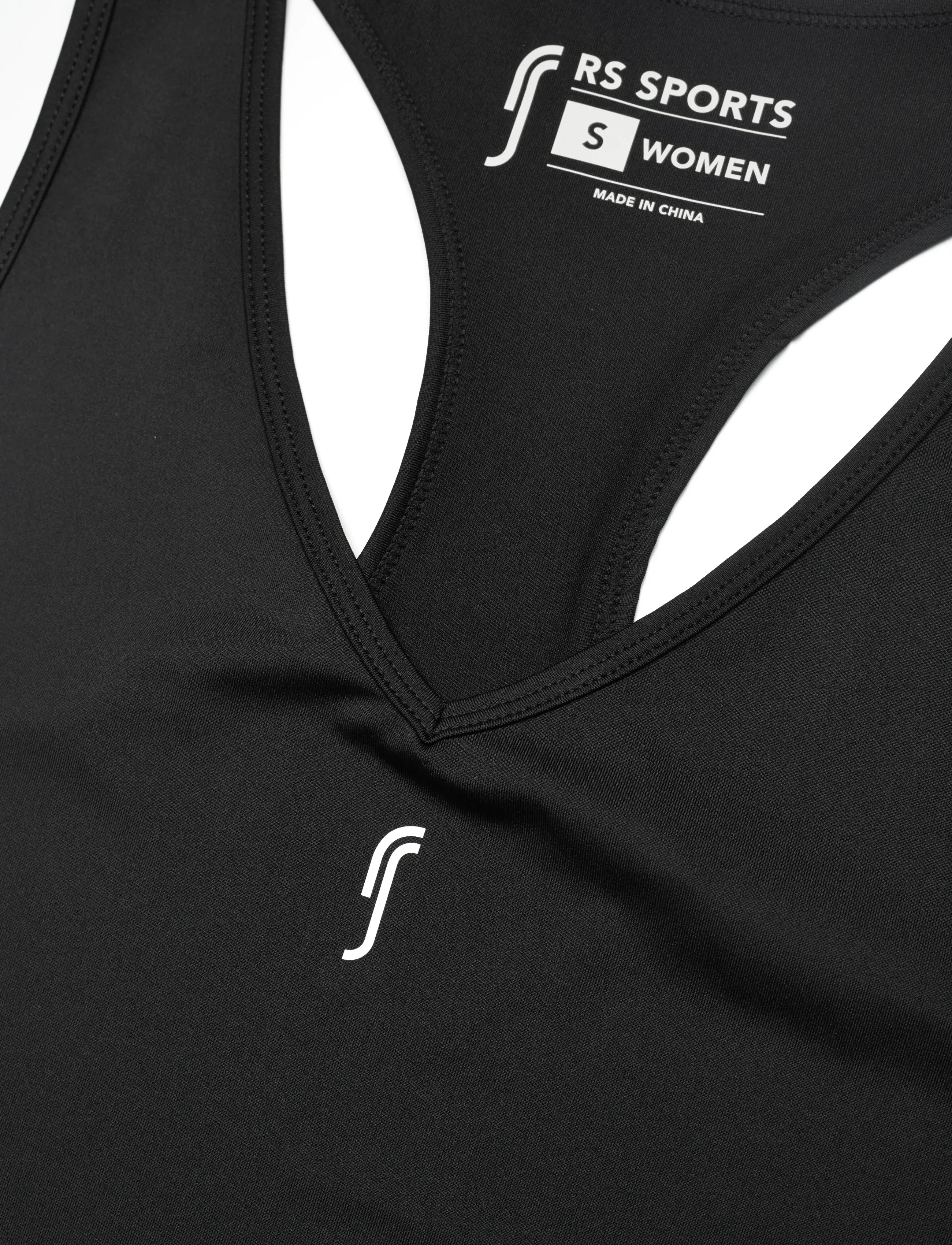RS Sports - Women's Court V-neck Top - black - 2