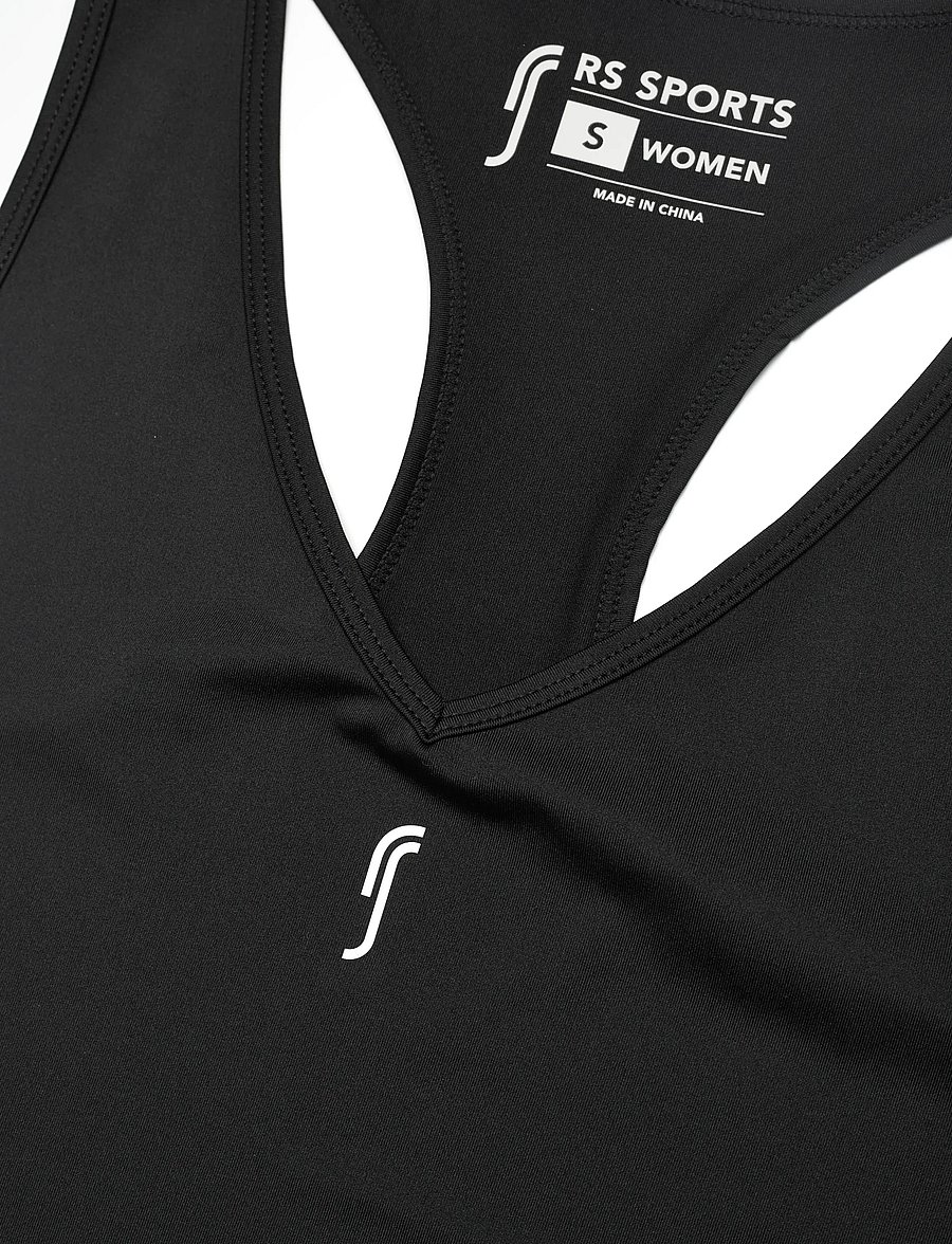 RS Sports - Women's Court V-neck Top - black - 2