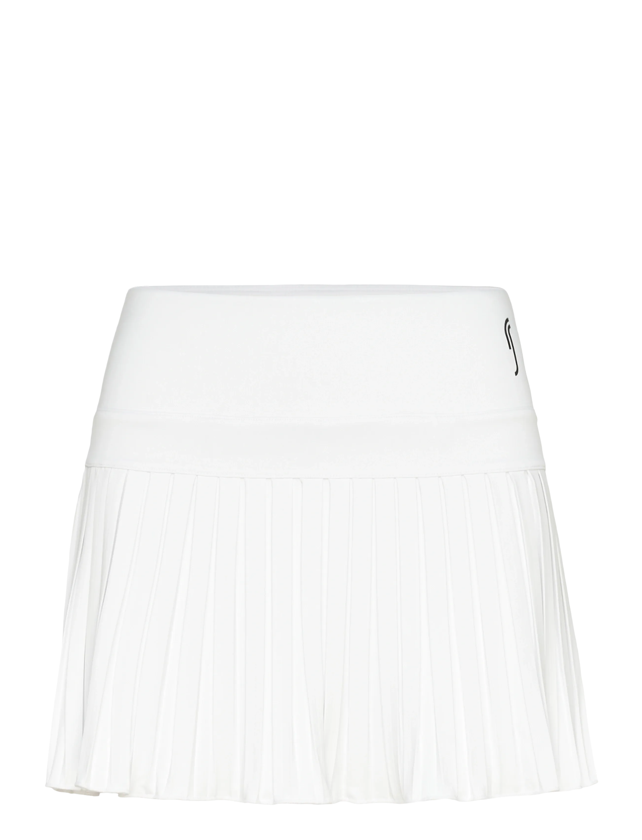 RS Sports Women's Court Pleated Skirt - RS Sports - WHITE / white