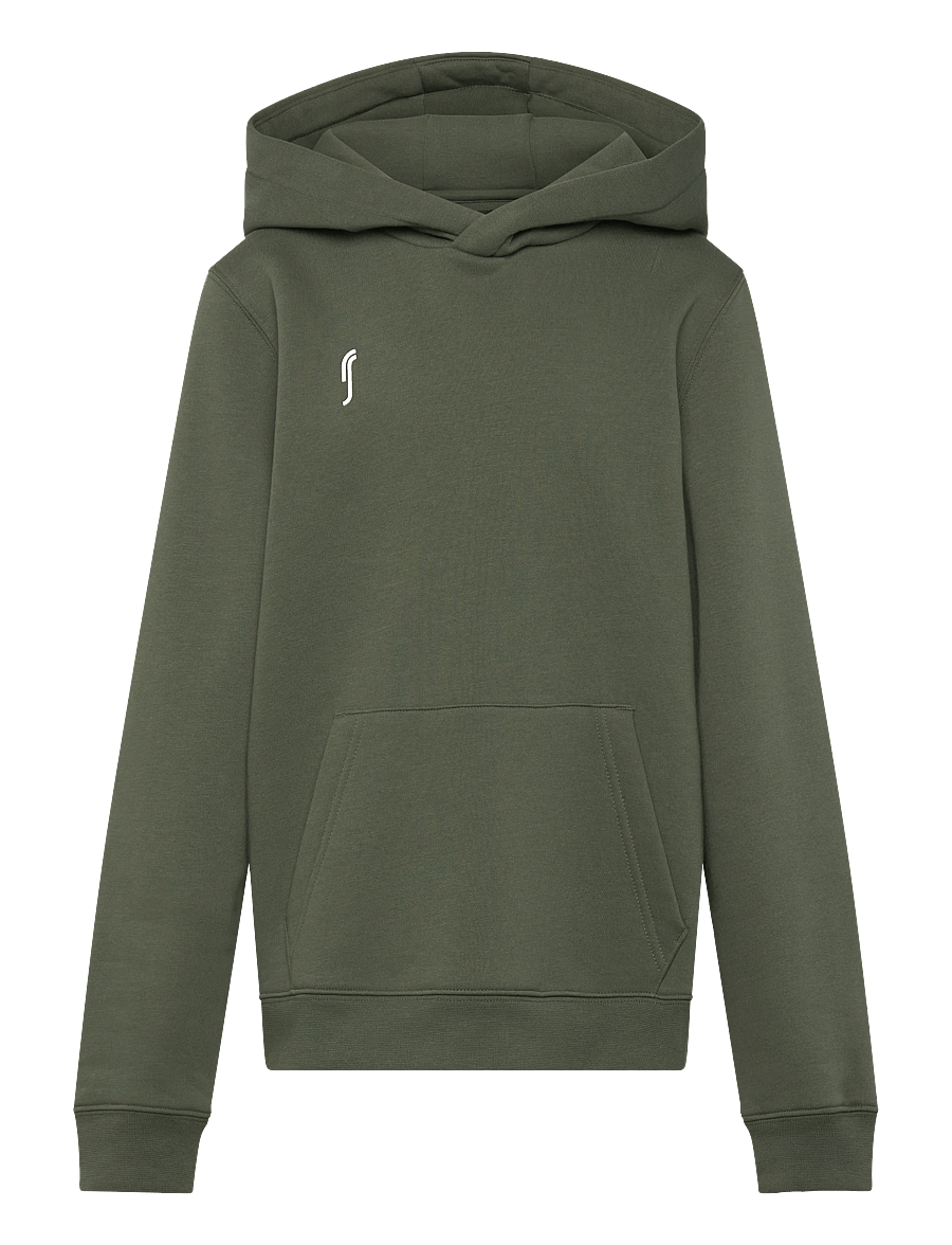 RS Sports - RS Junior Club Hoodie - huvtröjor - deep green - 0