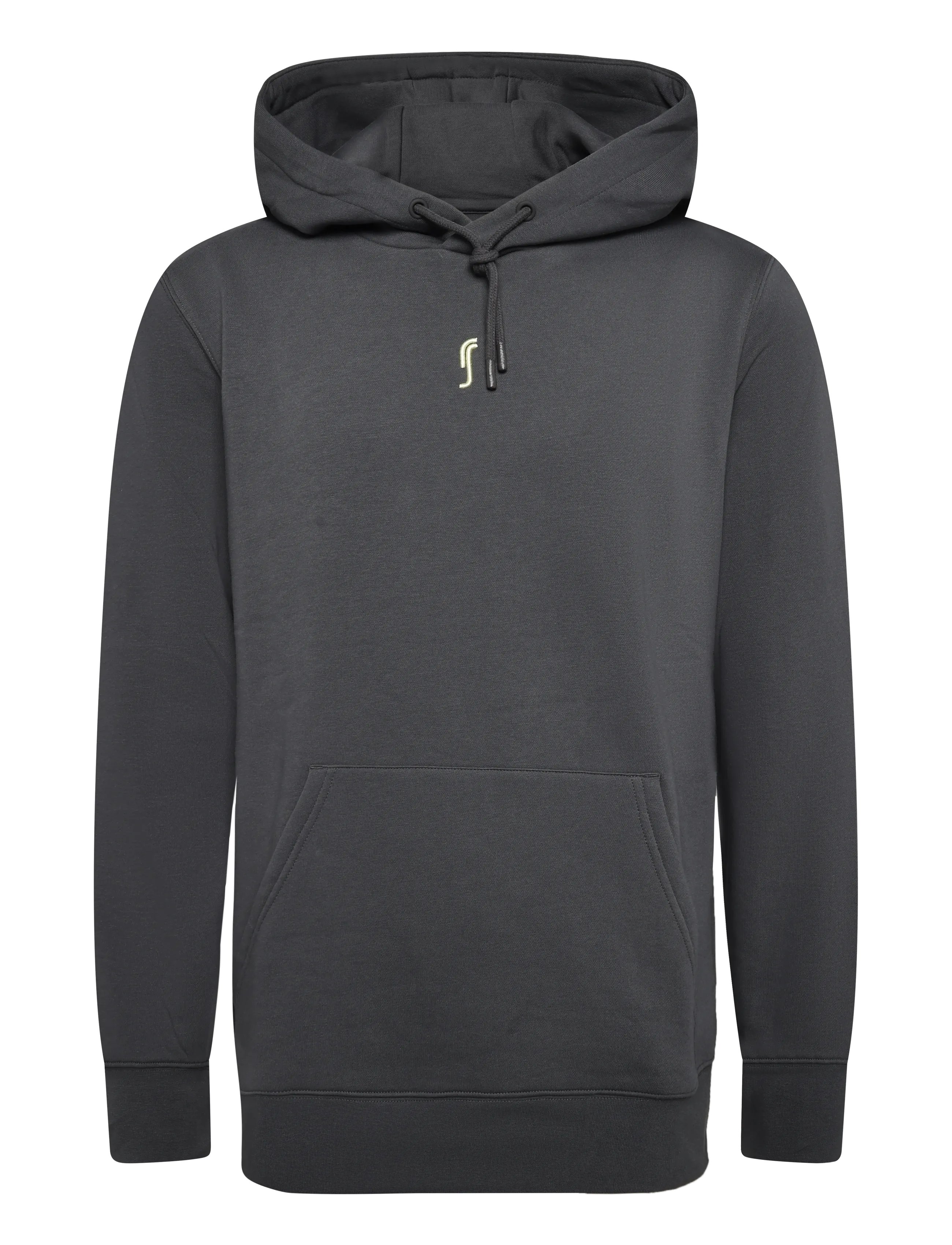 RS Sports Men's Paris Hoodie (Deep Grey/Ace Yellow,L,st) - RS Sports - DEEP GREY/ACE YELLOW / grey