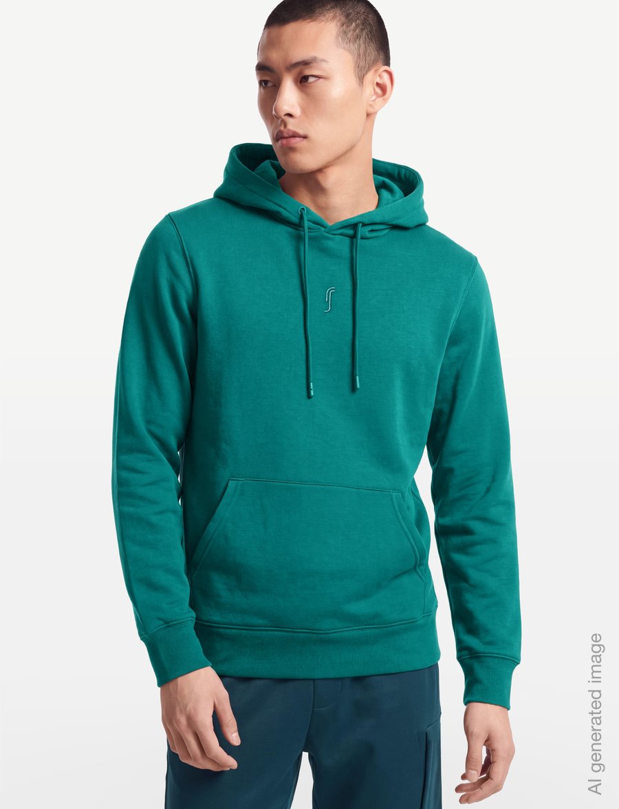 RS Sports - Men's Paris Hoodie - kapuzenpullover - deep teal/striking teal - 3
