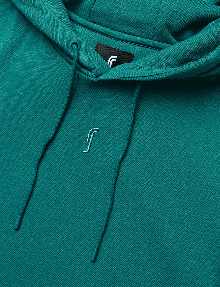 RS Sports - Men's Paris Hoodie - kapuutsiga dressipluusid - deep teal/striking teal - 2