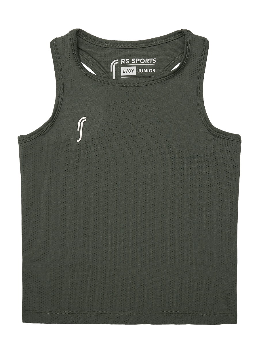 RS Sports - RS Junior Club Racerback (Black/White,8-10 Y,st) - sportstoppe - deep green - 0