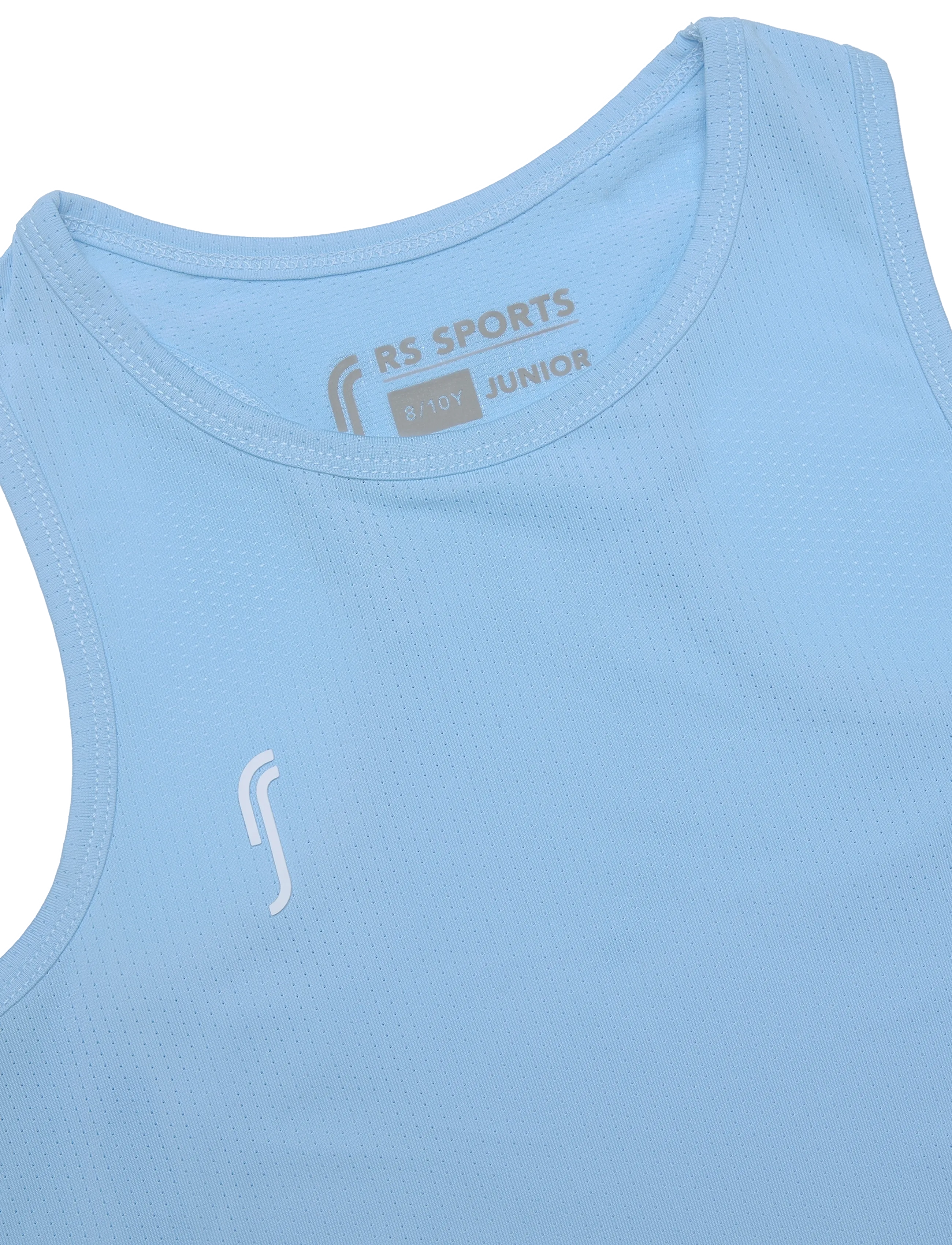 RS Sports - RS Junior Club Racerback (Black/White,8-10 Y,st) - sportstoppe - light blue - 2