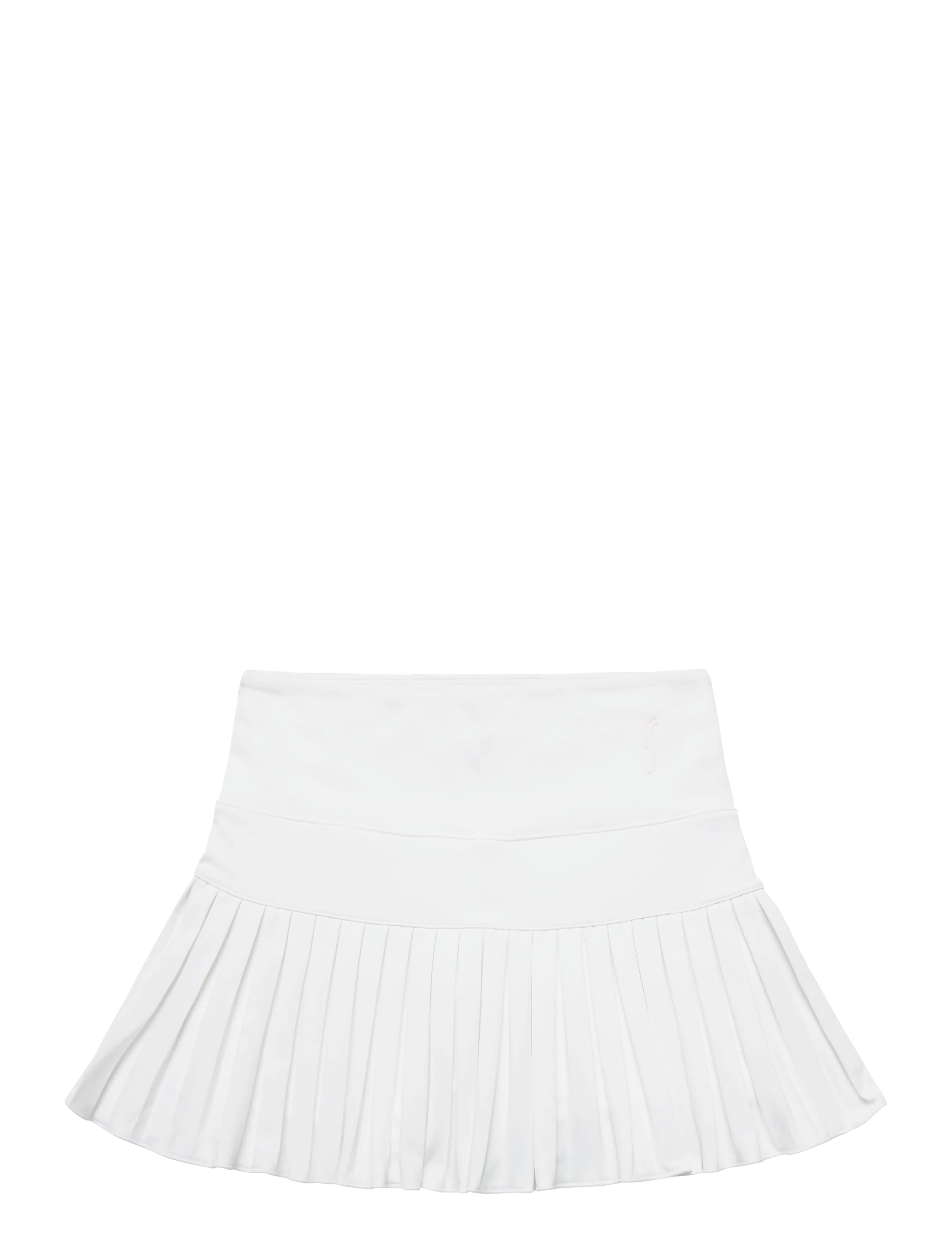 RS Sports Girl's Match Skirt - Riided - WHITE / white