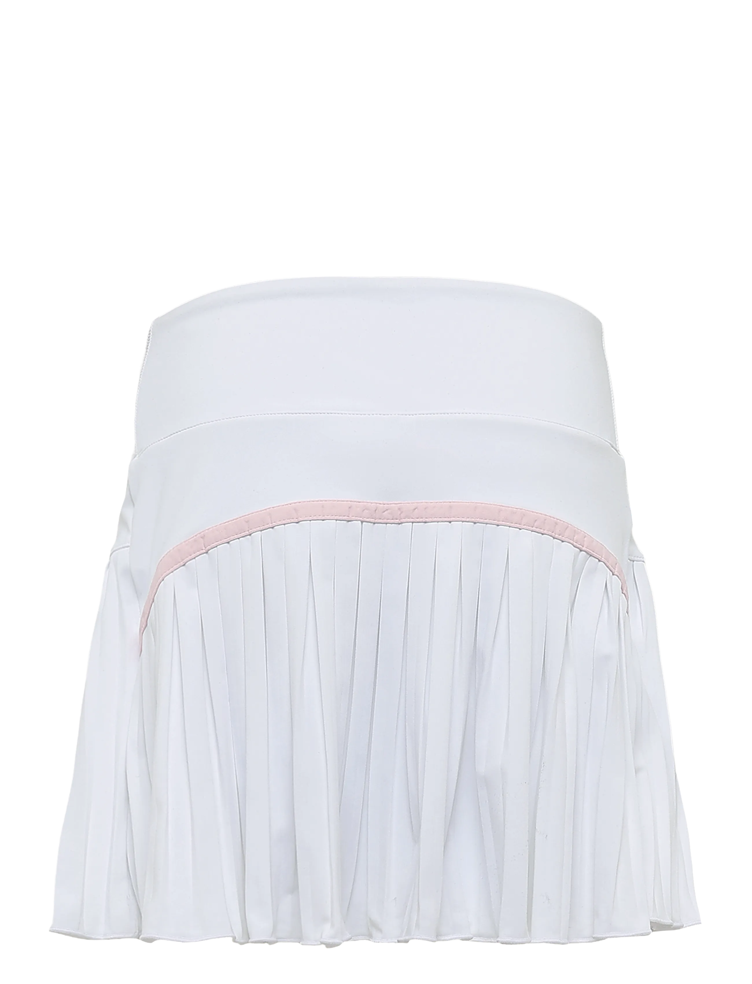 RS Sports - Girl's Match Skirt - skorts - white/navy - 1