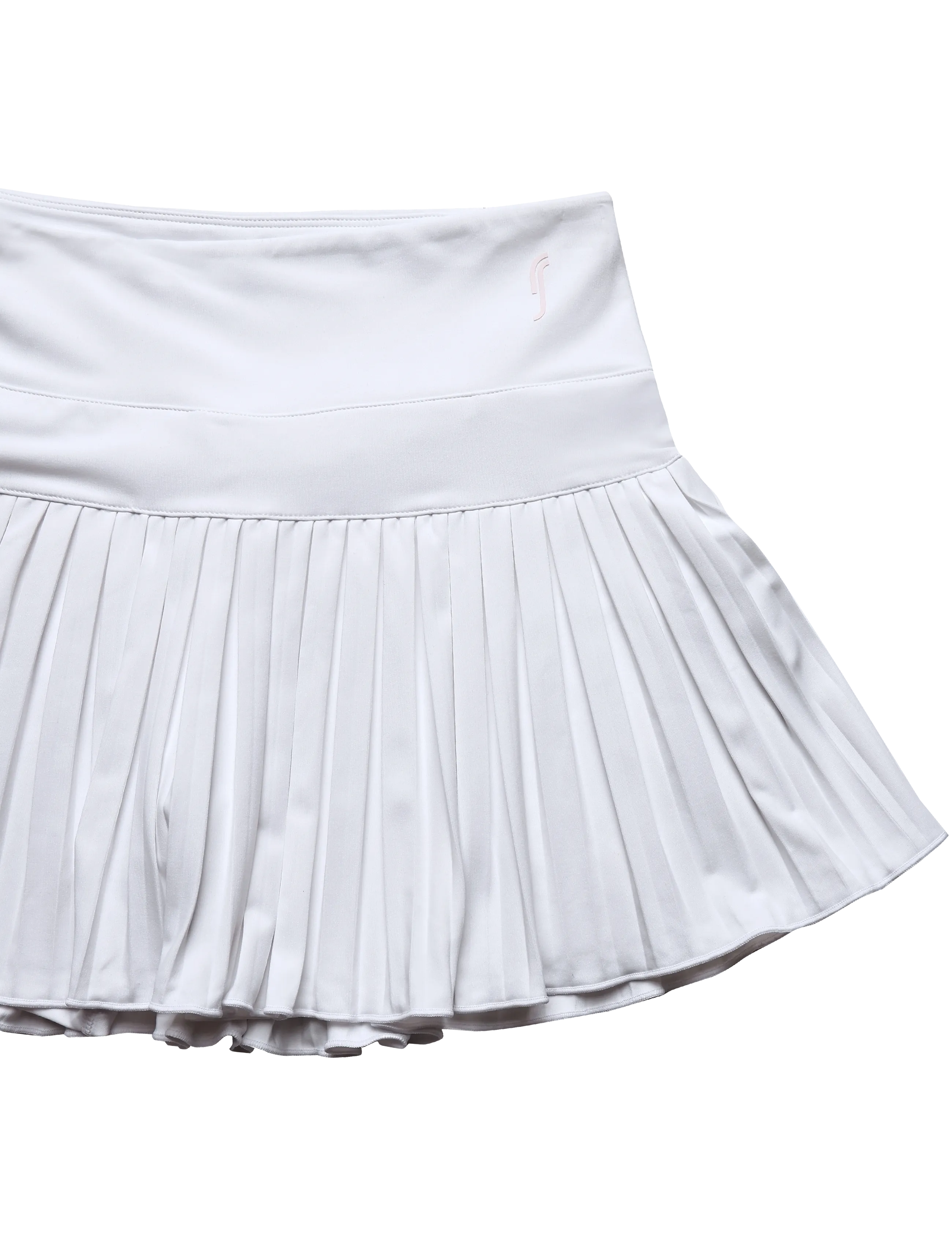 RS Sports - Girl's Match Skirt - skorts - white/navy - 2