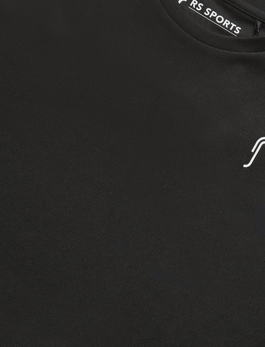 RS Sports - Junior Performance Tee - kortärmade t-shirts - black - 2