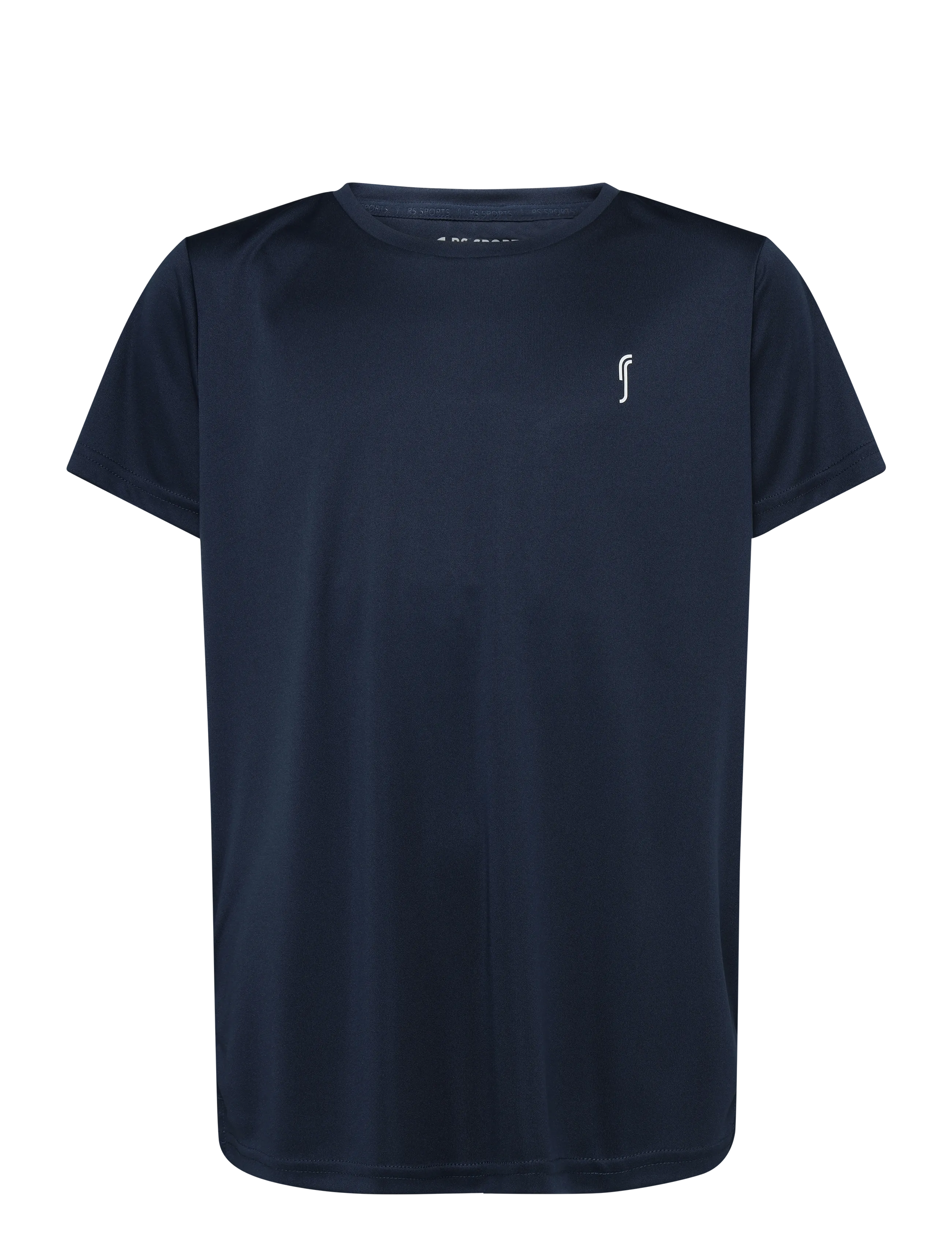 RS Sports Junior Performance Tee, 6-8, Navy, T-Shirts > Kortærmede, Børn