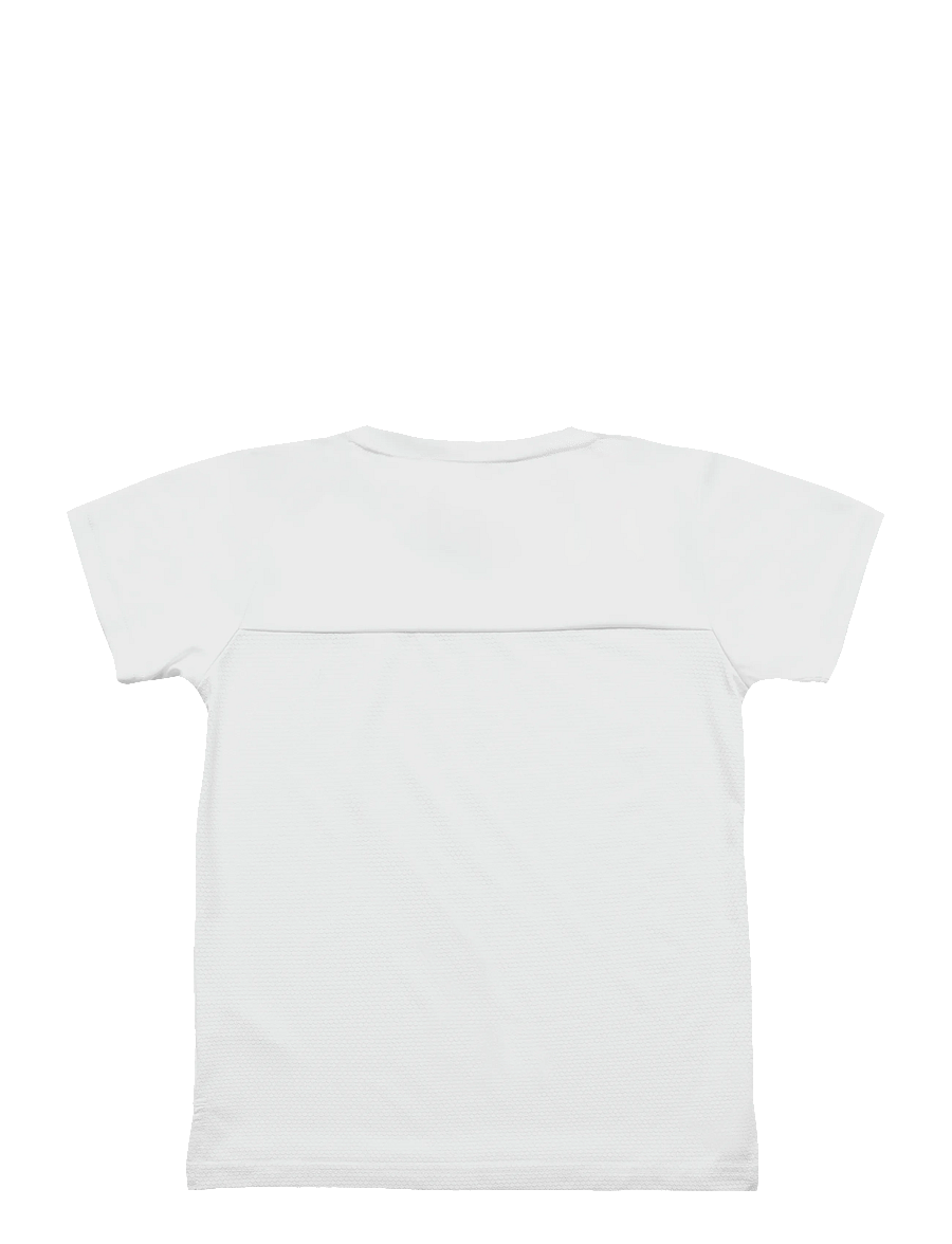 RS Sports - Junior Performance Tee - kortärmade t-shirts - white/black - 1