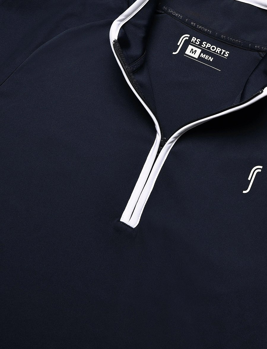 RS Sports - Men's National Team Half Zip REC - oberteile - navy - 2