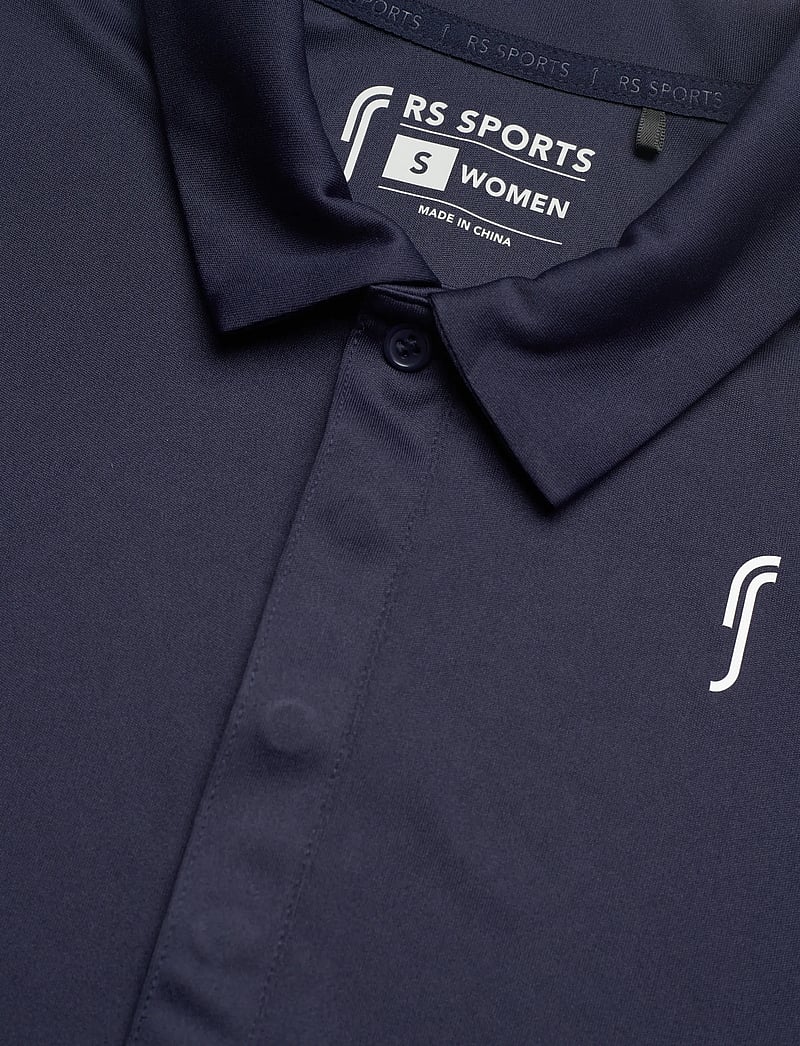 RS Sports - Women's National Team Polo REC - toppe & t-shirts - navy - 2
