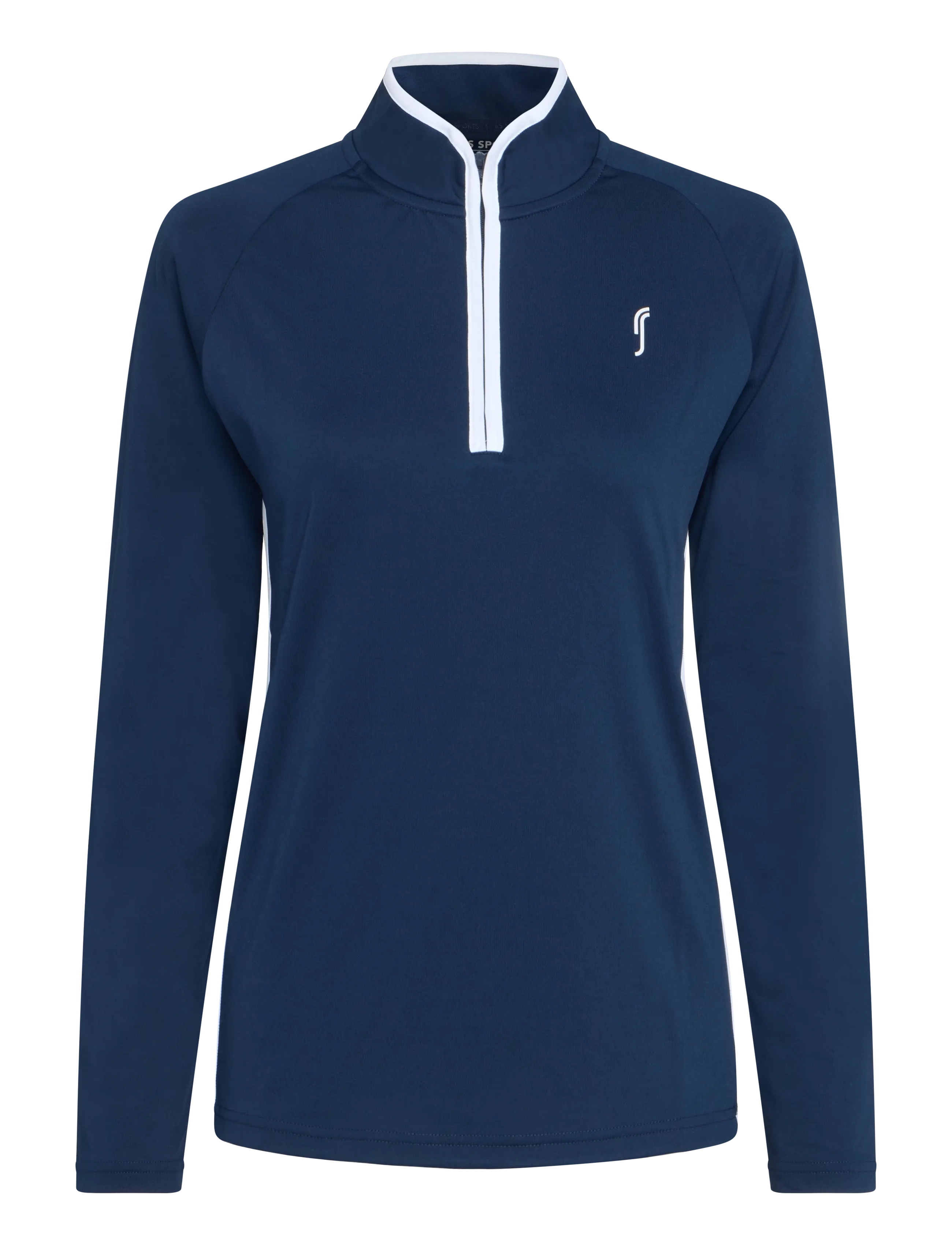 RS Sports Women's National Team Half Zip REC (Navy,M,st) - Långärmade tröjor - NAVY / navy