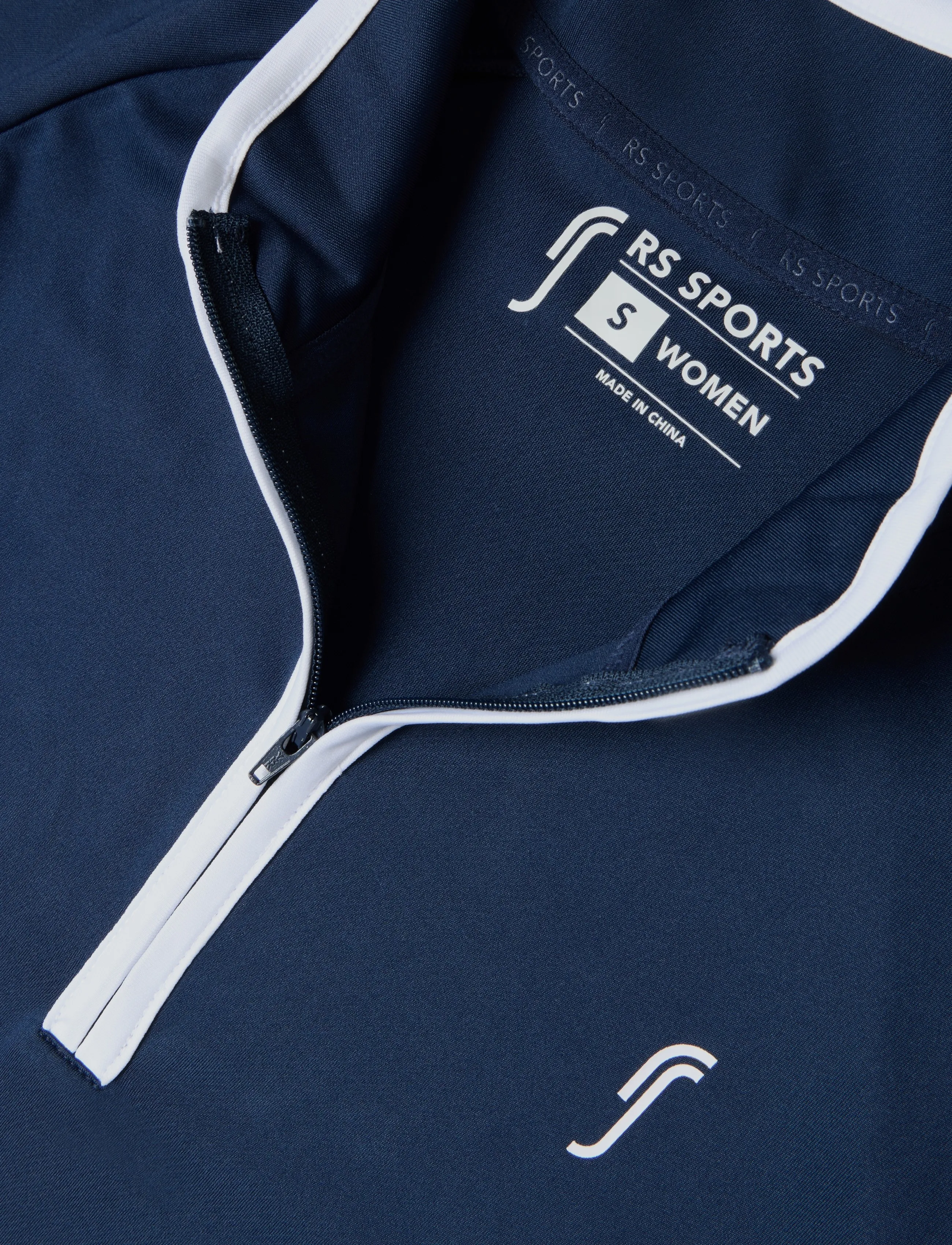 RS Sports - Women's National Team Half Zip REC (Navy,M,st) - långärmade tröjor - navy - 2