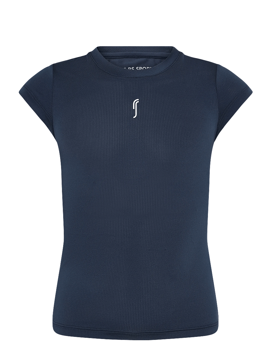 RS Sports - Girl’s Performance Top - Mesh - sportoberteile - navy/white - 0