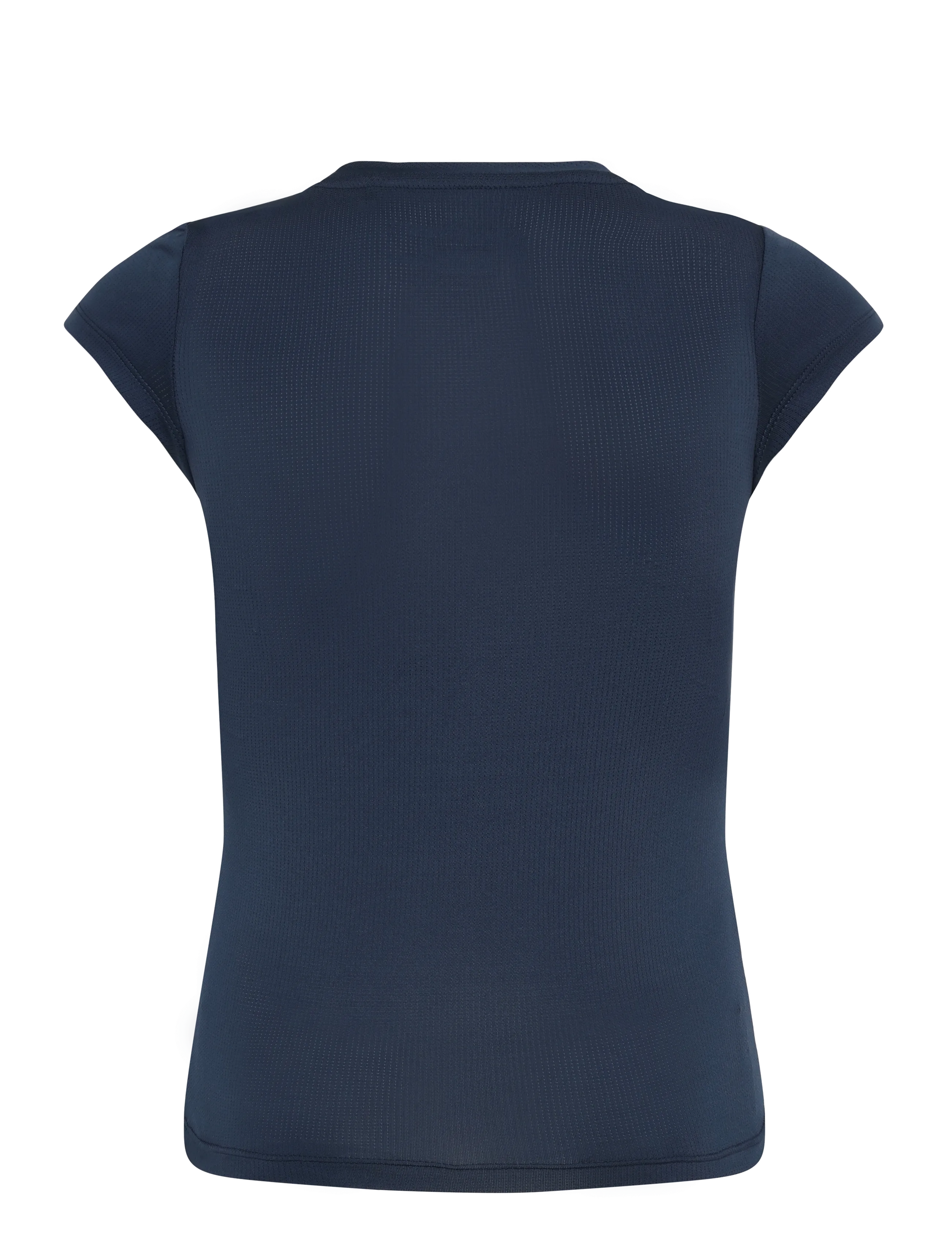 RS Sports - Girl’s Performance Top - Mesh  - navy/white - 1