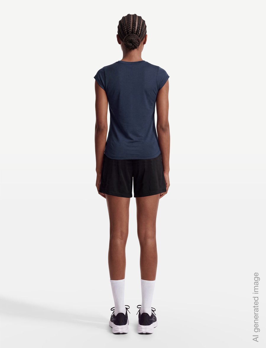 RS Sports - Girl’s Performance Top - Mesh - sportoberteile - navy/white - 4