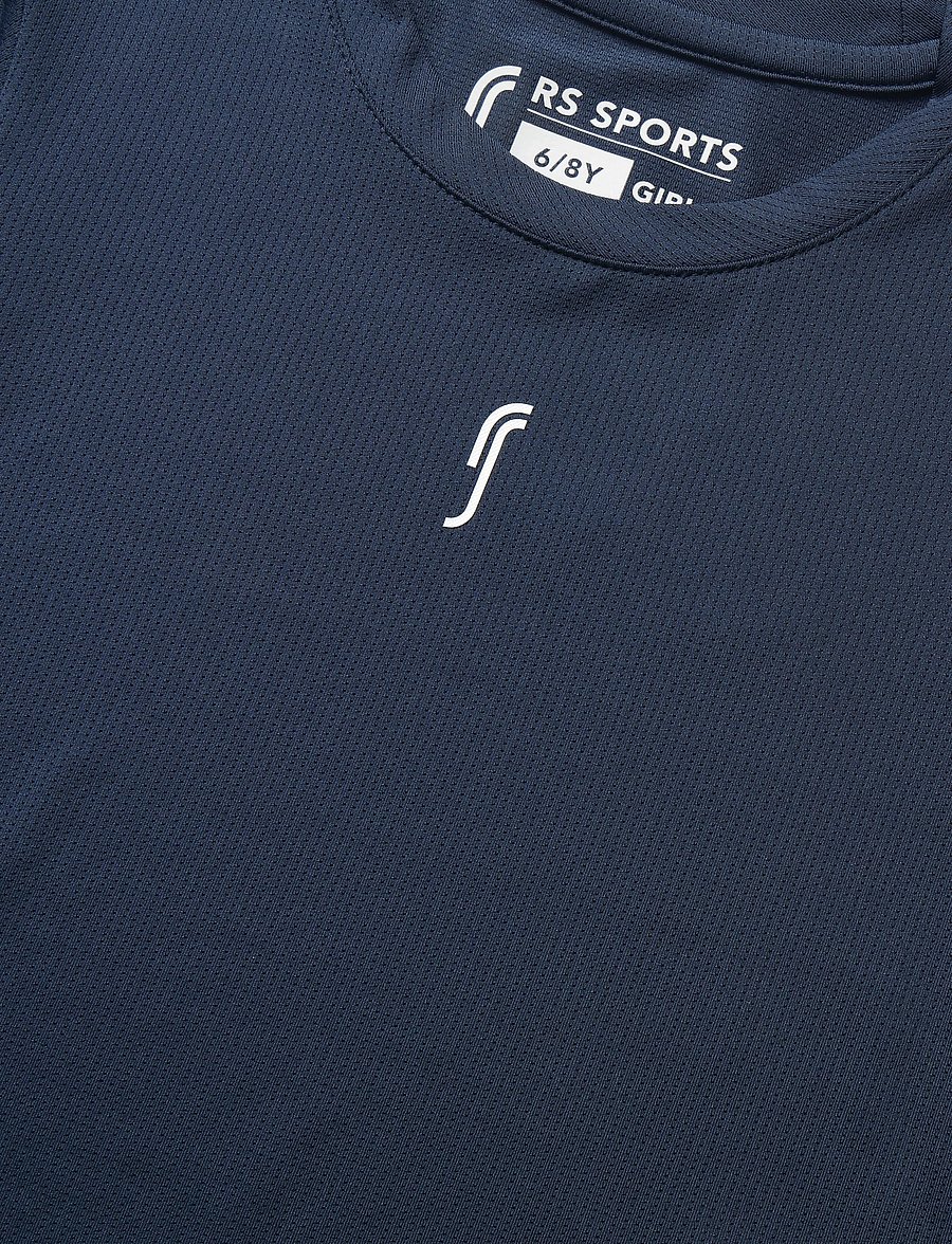 RS Sports - Girl’s Performance Top - Mesh - sportoberteile - navy/white - 2