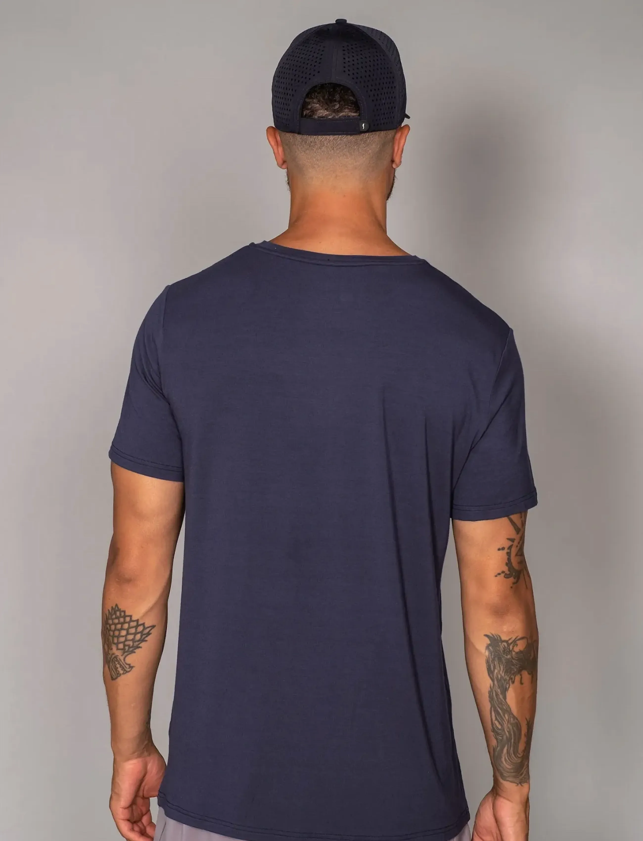 RS Sports - Men's Paris Modal Tee - t-shirts - navy - 3