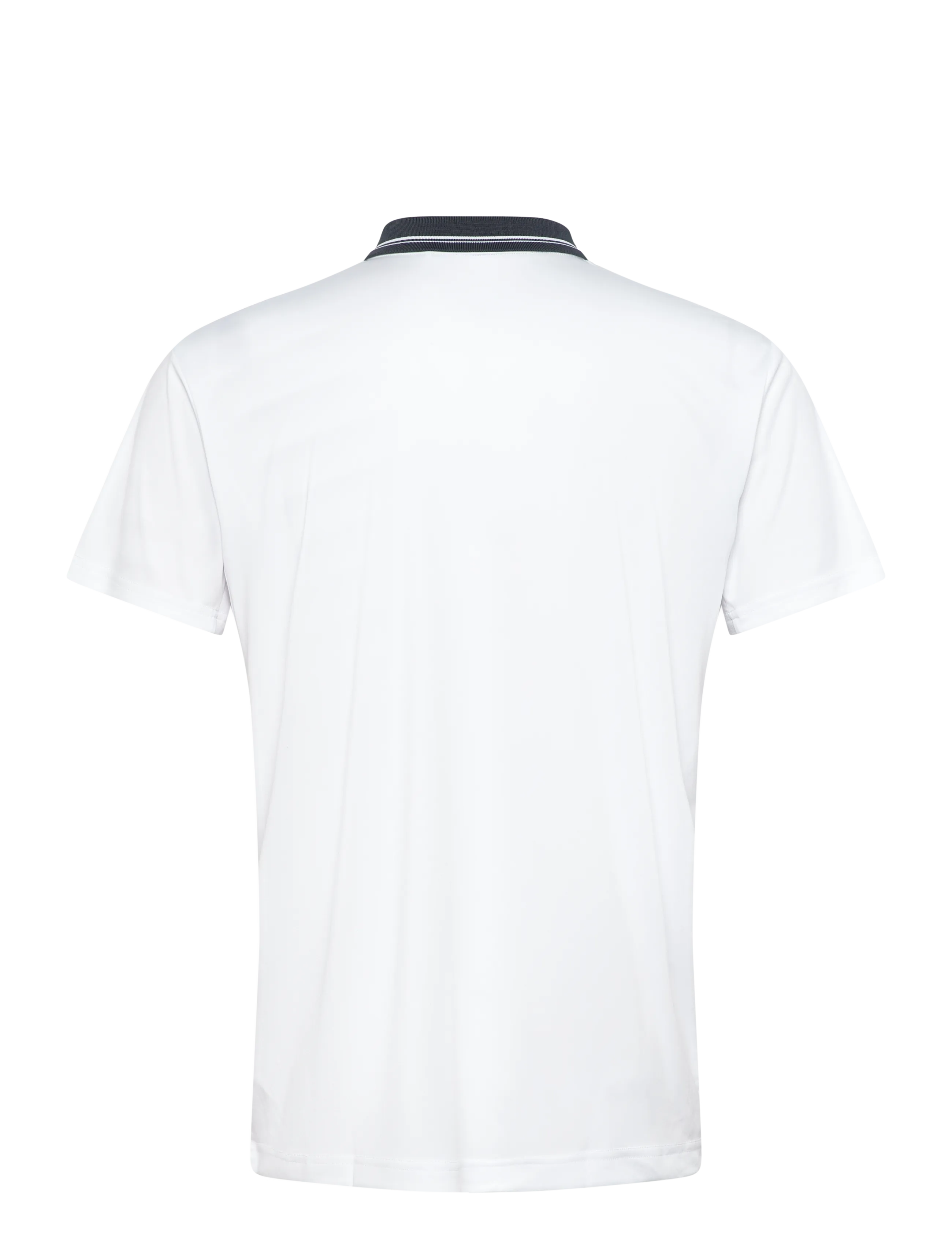 RS Sports - Men's Performance Court Polo - Striped Collar REC - pólóbolir - white - 1