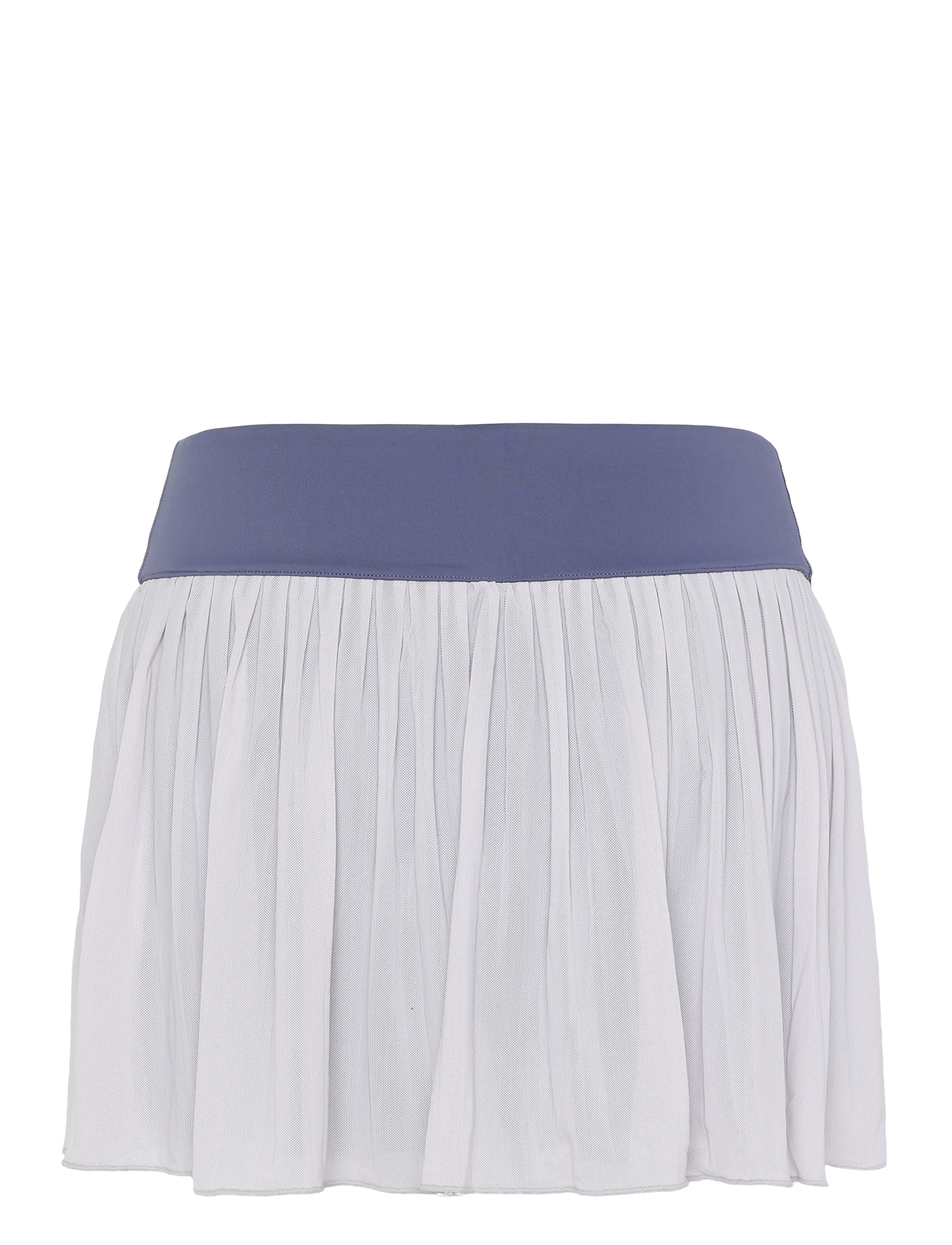 RS Sports - Women's Court Pleated Skirt - Mesh (Brown/White,M,st) - autumn savings - ace purple/ace purple - 1