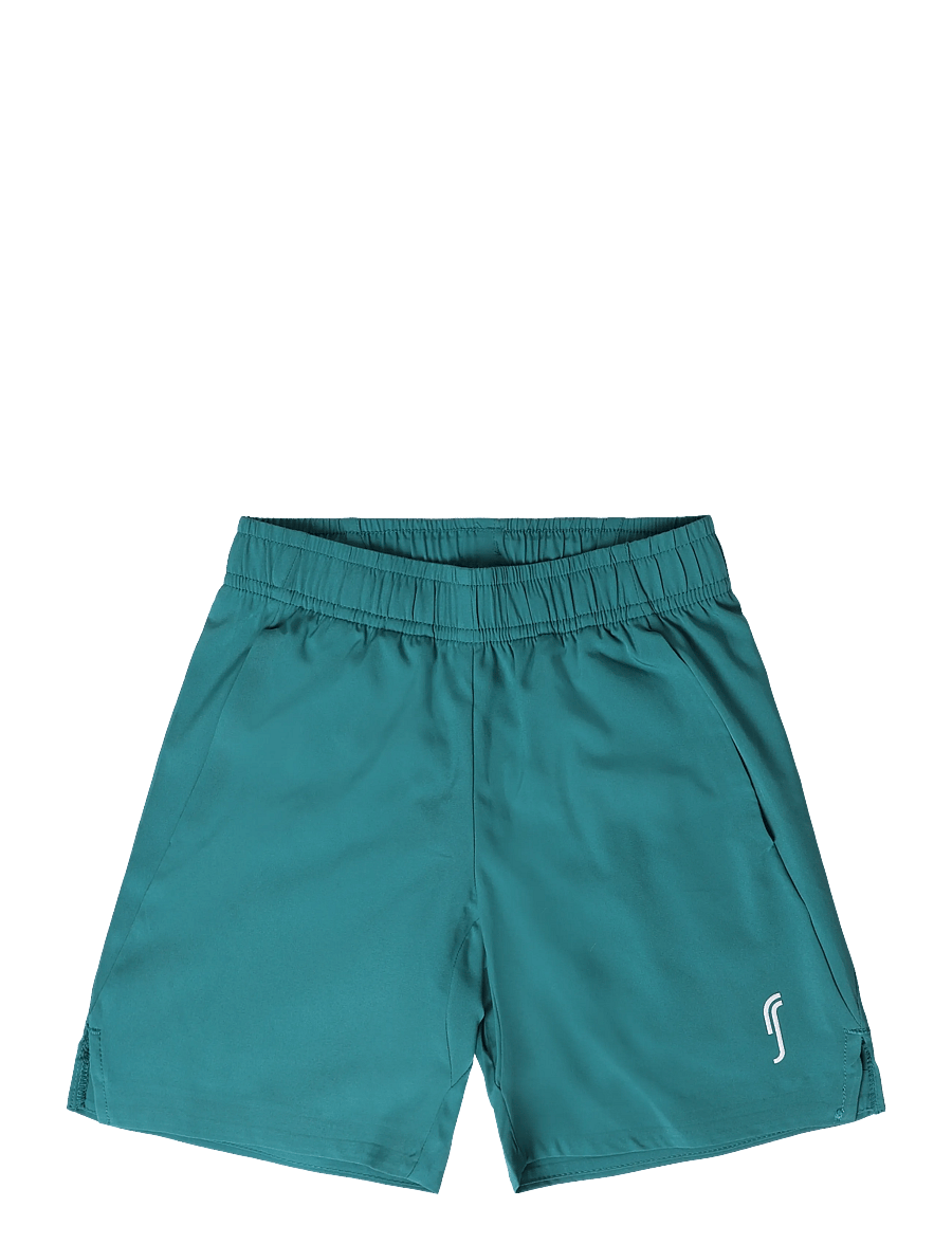 RS Sports - Junior Performance Shorts REC - striking teal/white - 0