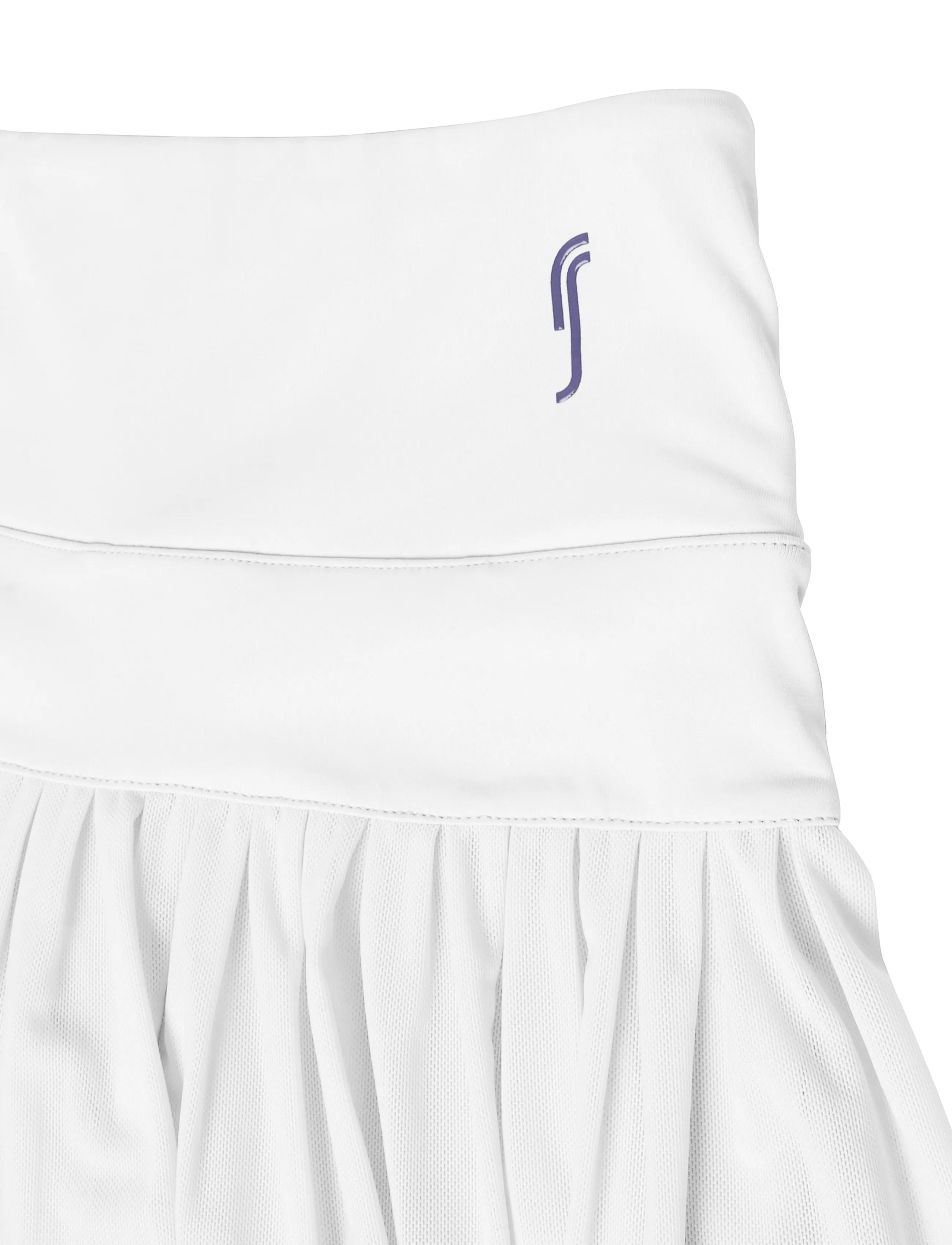 RS Sports - Girl's Match Skirt - Mesh - ace/solid purple - 2