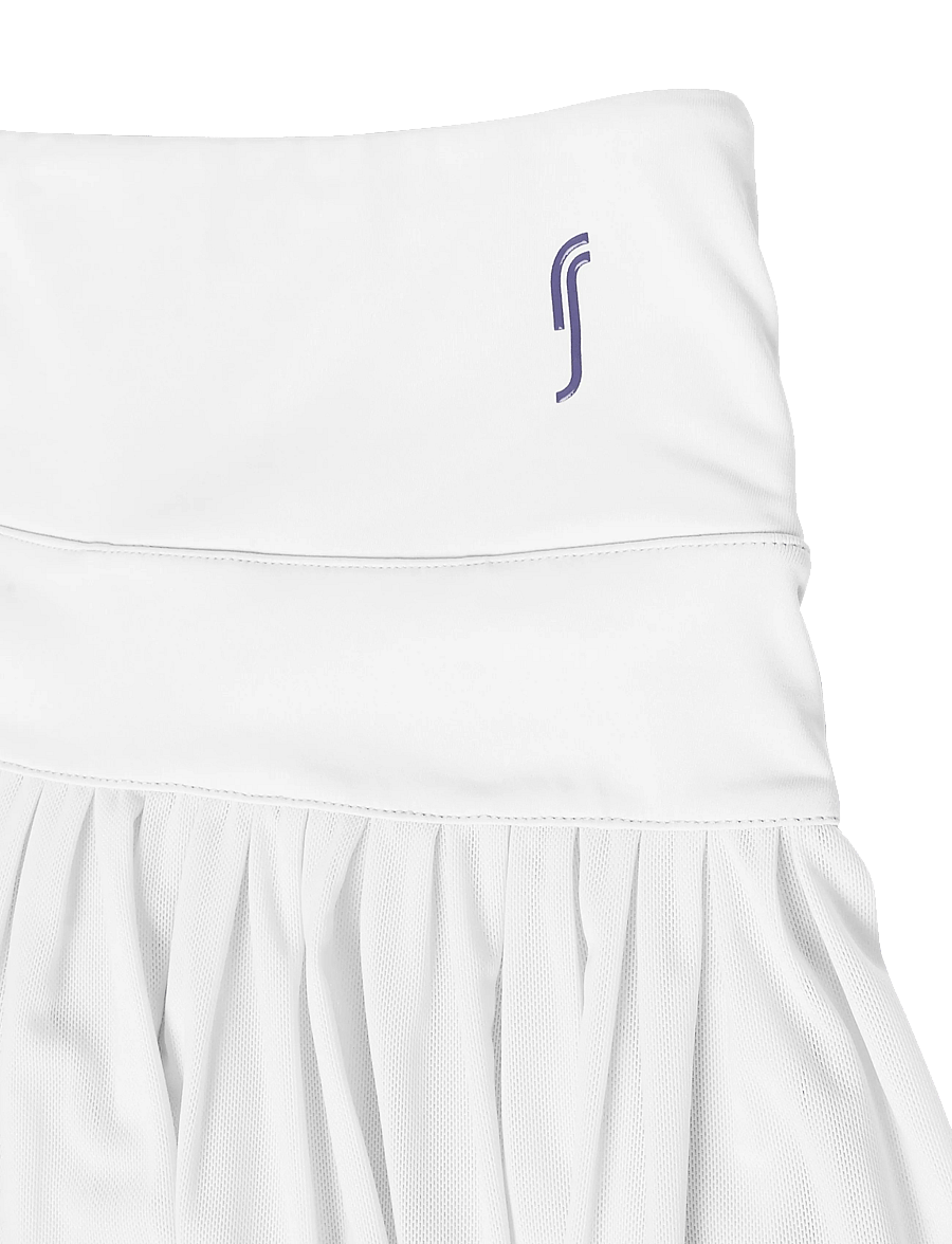 RS Sports - Girl's Match Skirt - Mesh - ace/solid purple - 2
