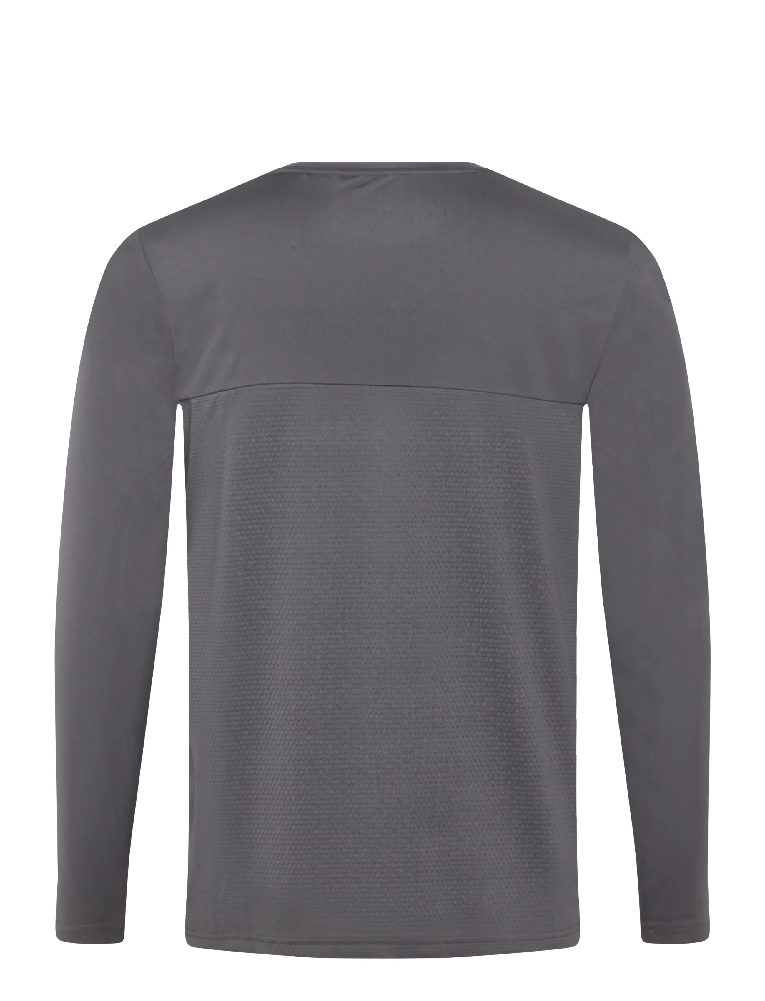 RS Sports - Men's Performance Long Sleeve REC (Deep Grey/Ace Yellow,XXL,st) - langærmede t-shirts - deep grey/ace yellow - 1