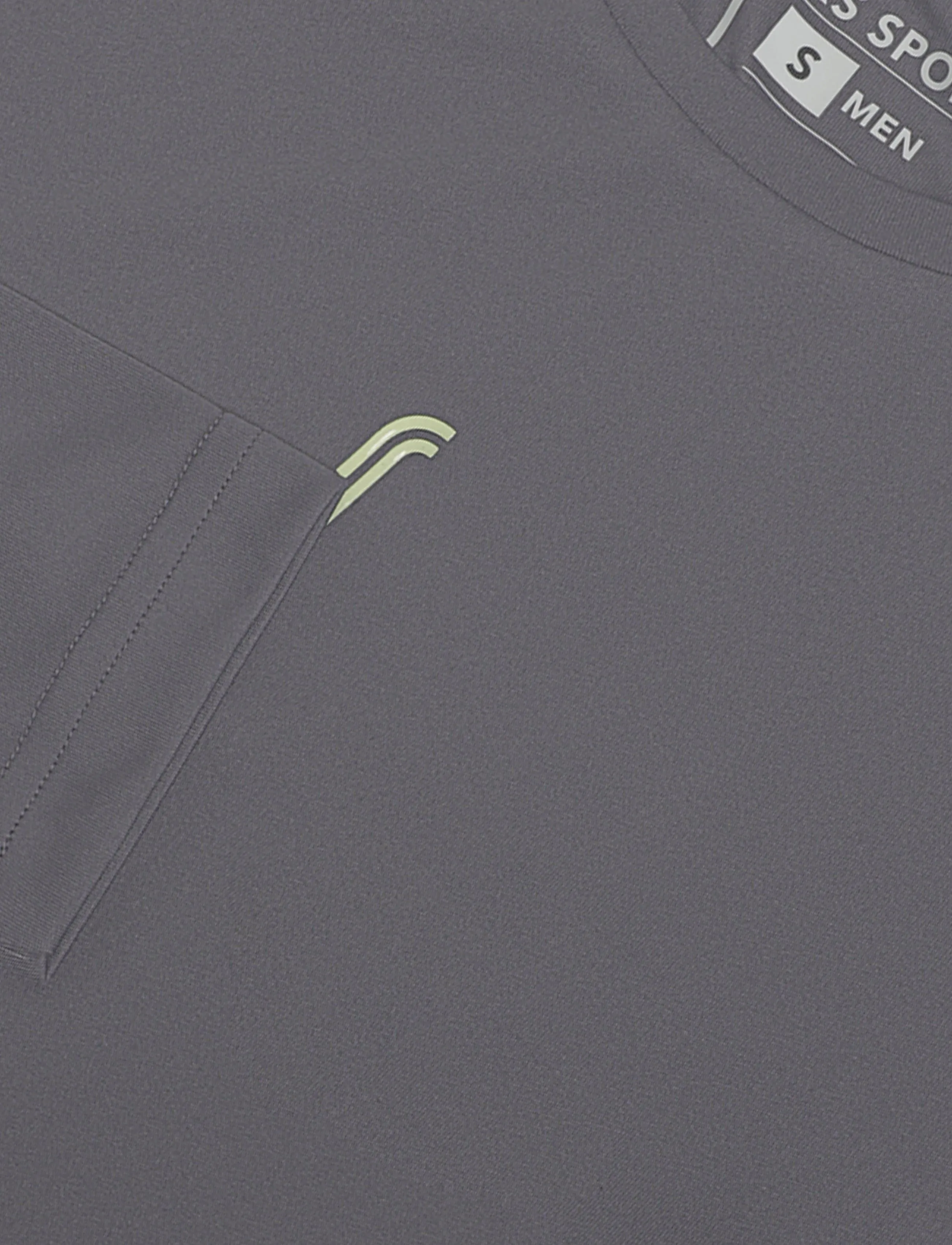 RS Sports - Men's Performance Long Sleeve REC  - pikkade varrukatega alussärgid - deep grey/ace yellow - 2