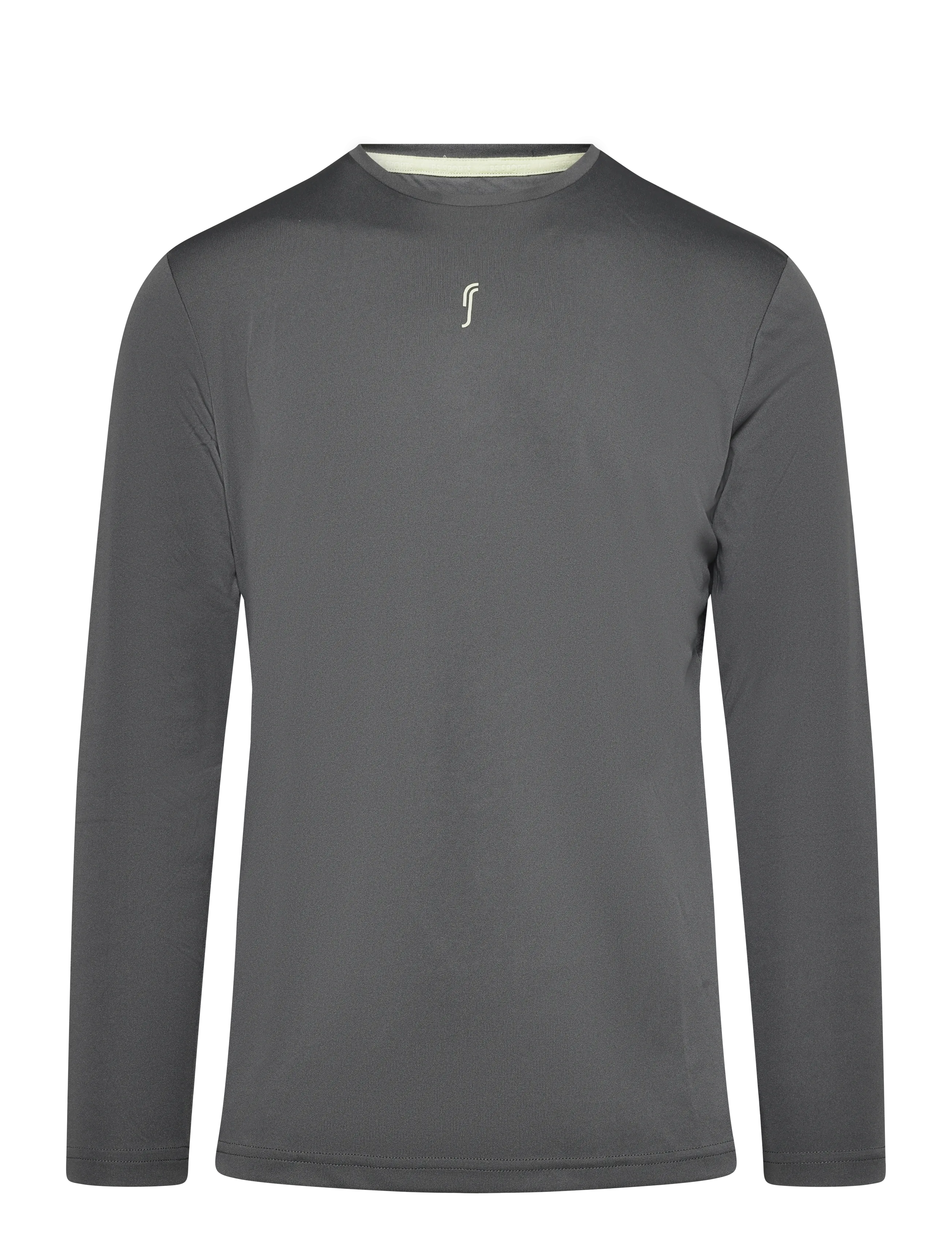 RS Sports Men's Performance Long Sleeve REC (Deep Grey/Ace Yellow,M,st) - RS Sports - DEEP GREY/ACE YELLOW / grey