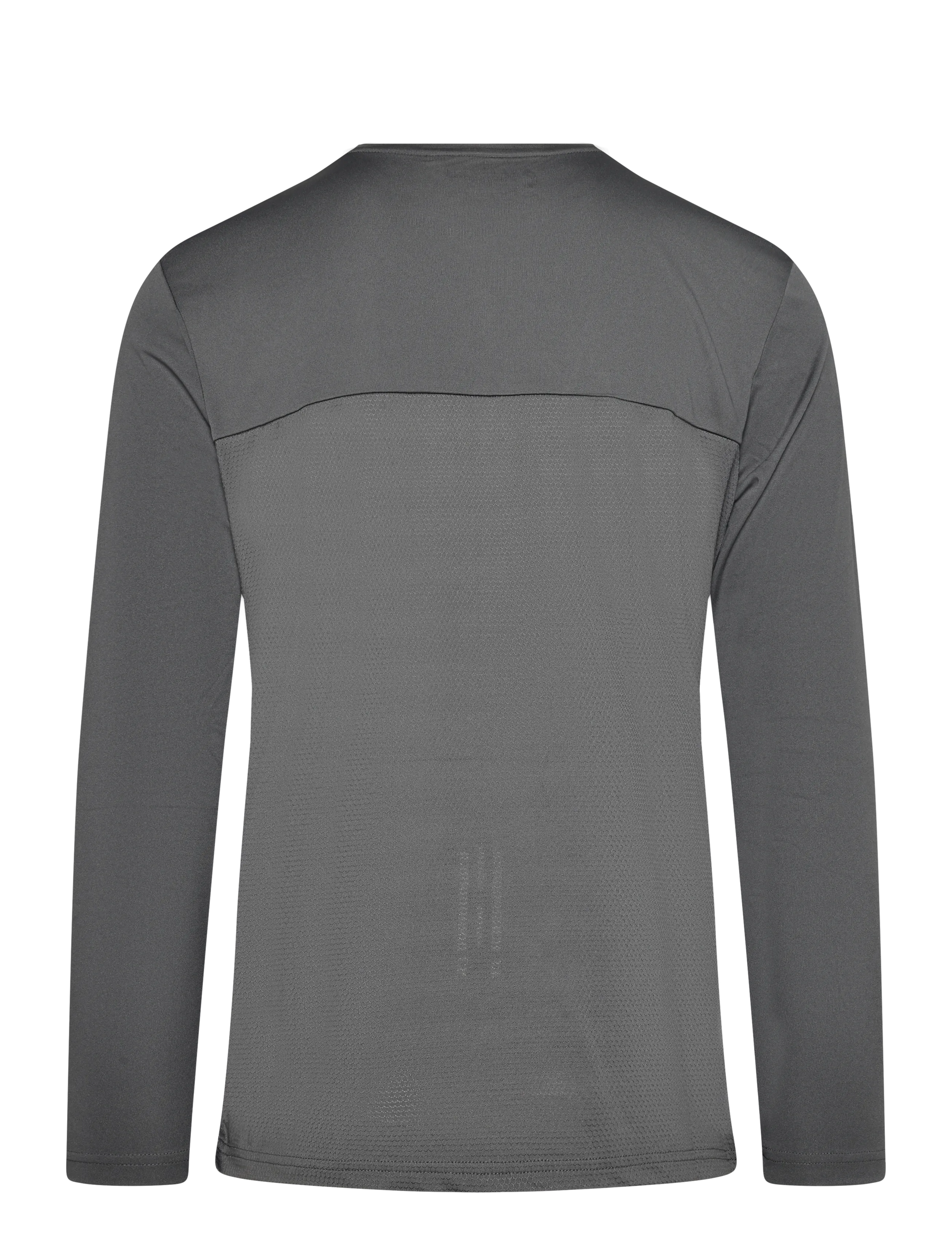 RS Sports - Men's Performance Long Sleeve REC (Deep Grey/Ace Yellow,M,st) - deep grey/ace yellow - 1