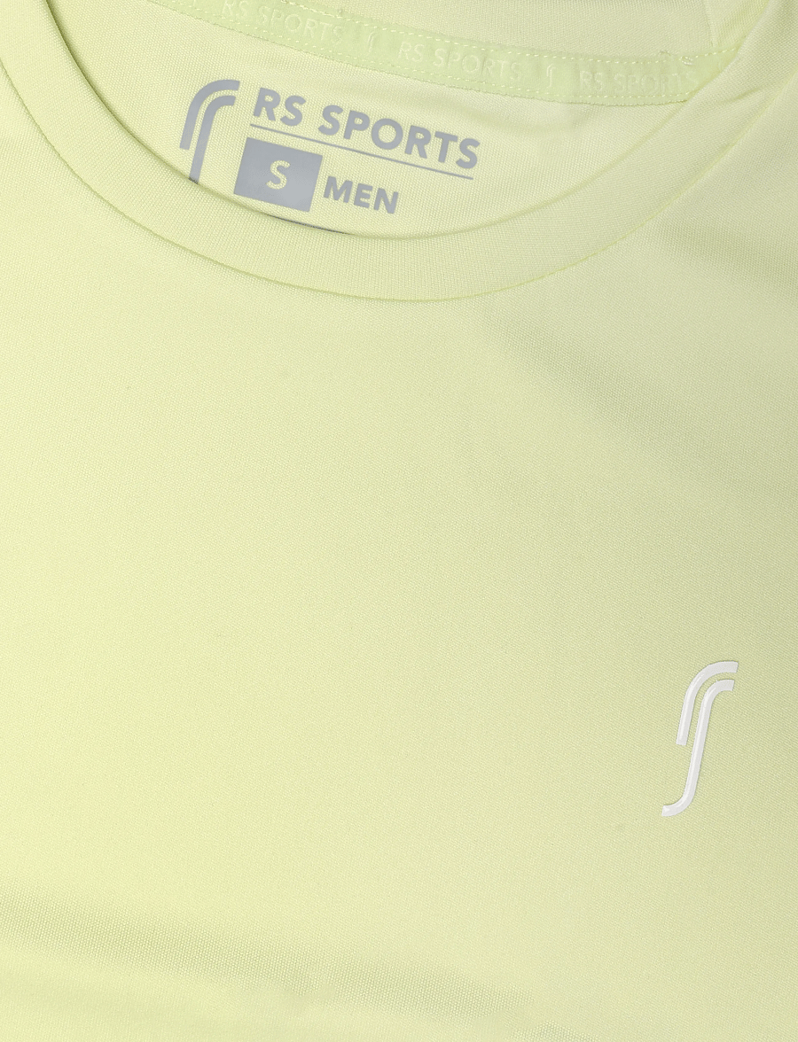 RS Sports - Men's Performance Tee REC (Ace Yellow/White,L,st) - t-särgid - ace yellow/white - 2