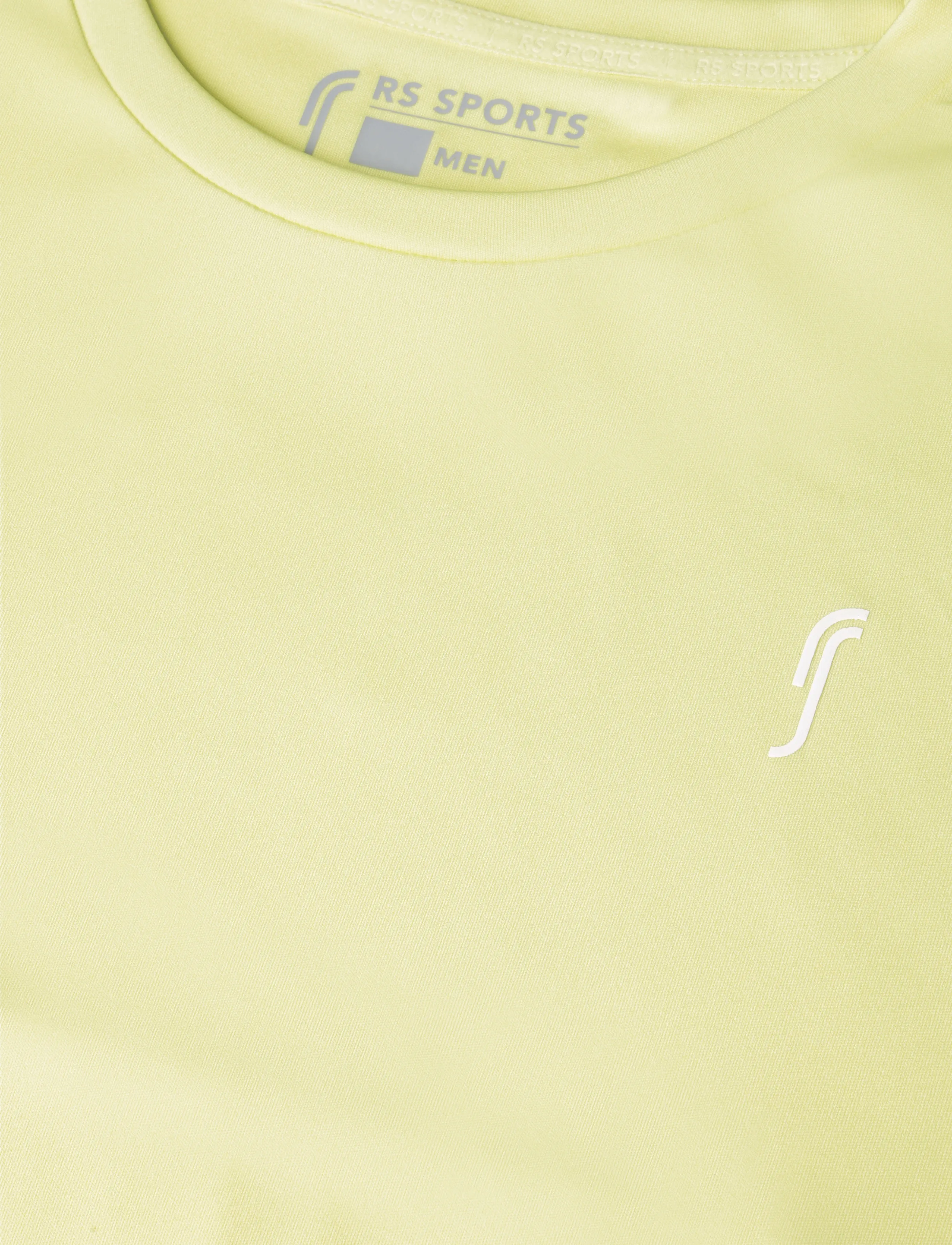 RS Sports - Men's Performance Tee REC (Ace Yellow/White,XL,st) - ace yellow/white - 2