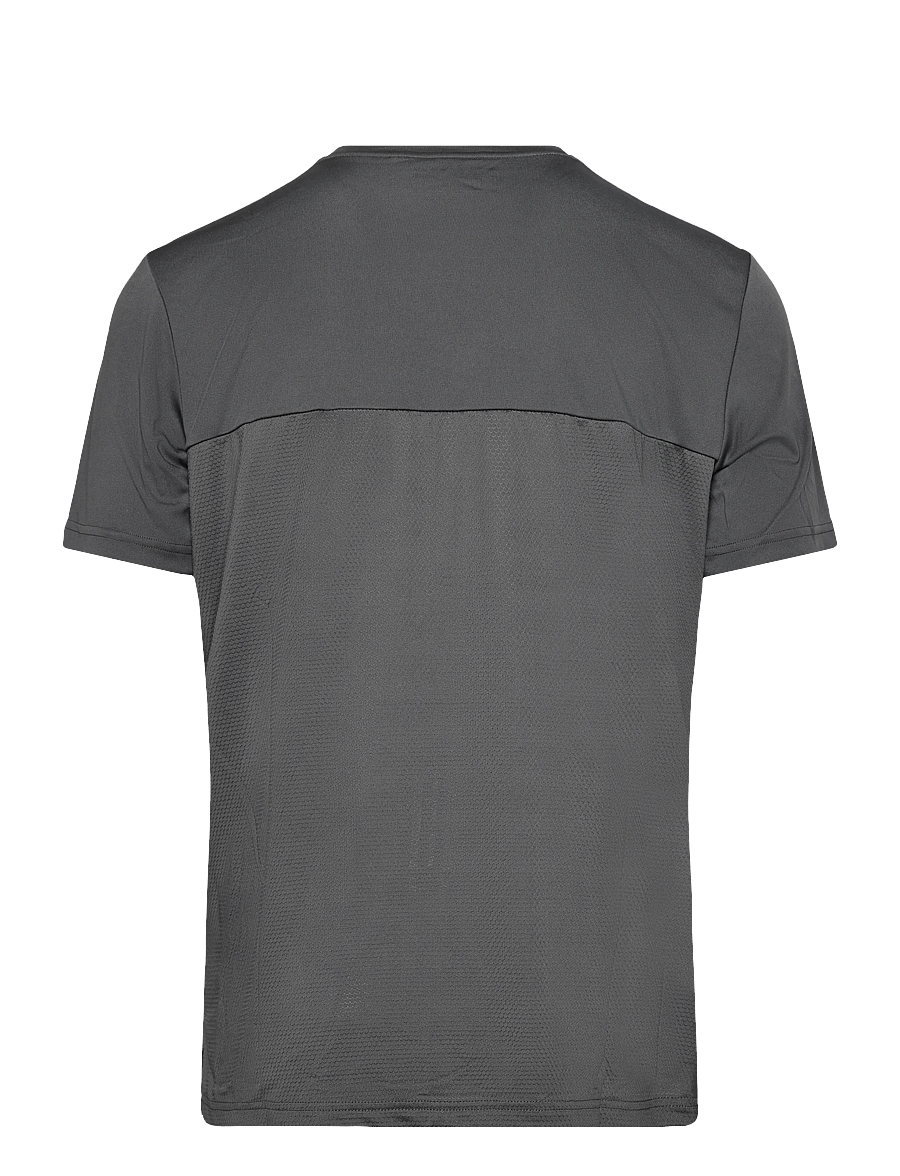 RS Sports - Men's Performance Tee REC (Deep Grey/Ace Yellow,L,st) - deep grey/ace yellow - 1