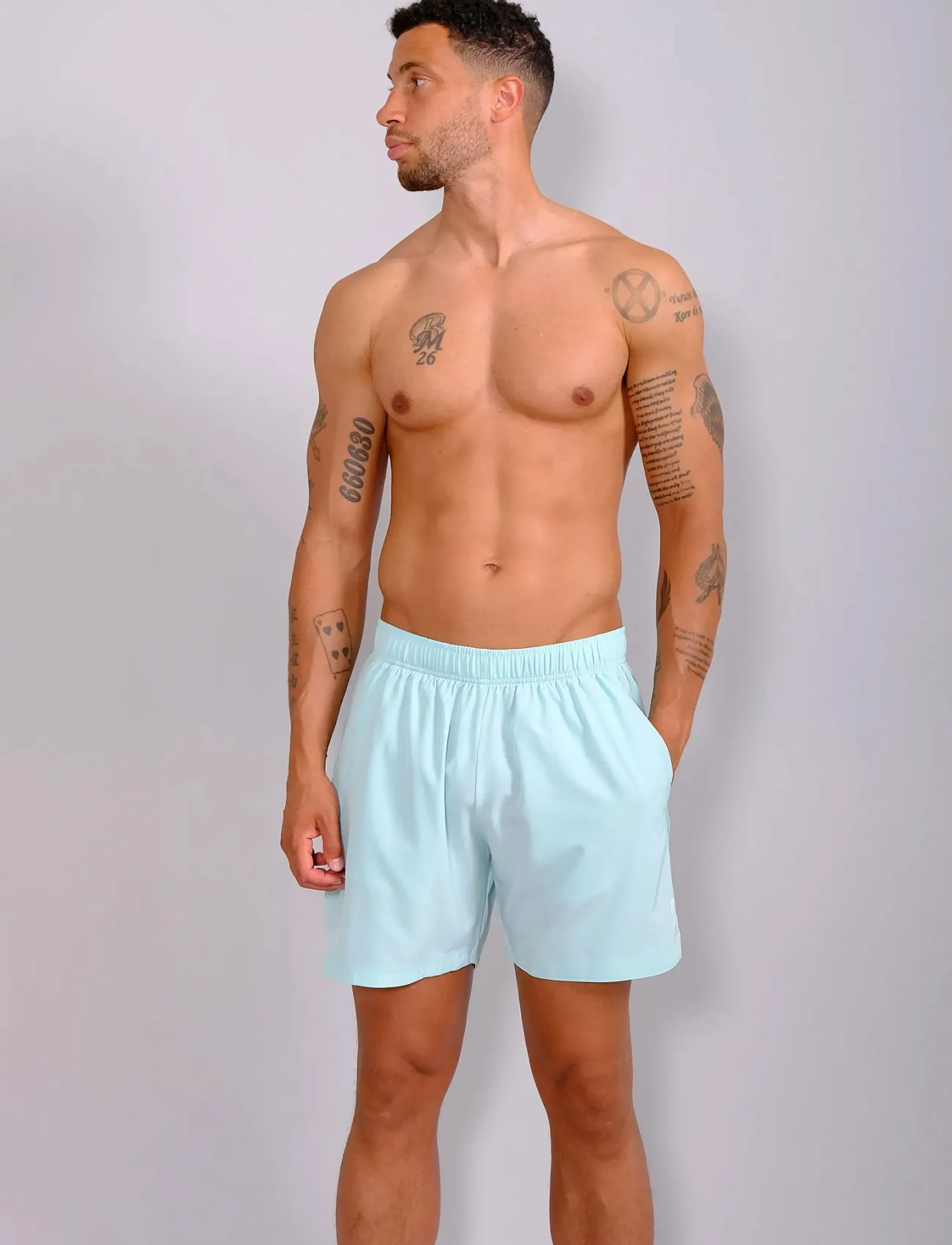 RS Sports Men's Performance Shorts Rec, S, Blue, Sport Shorts > Sport Training Shorts, Herre