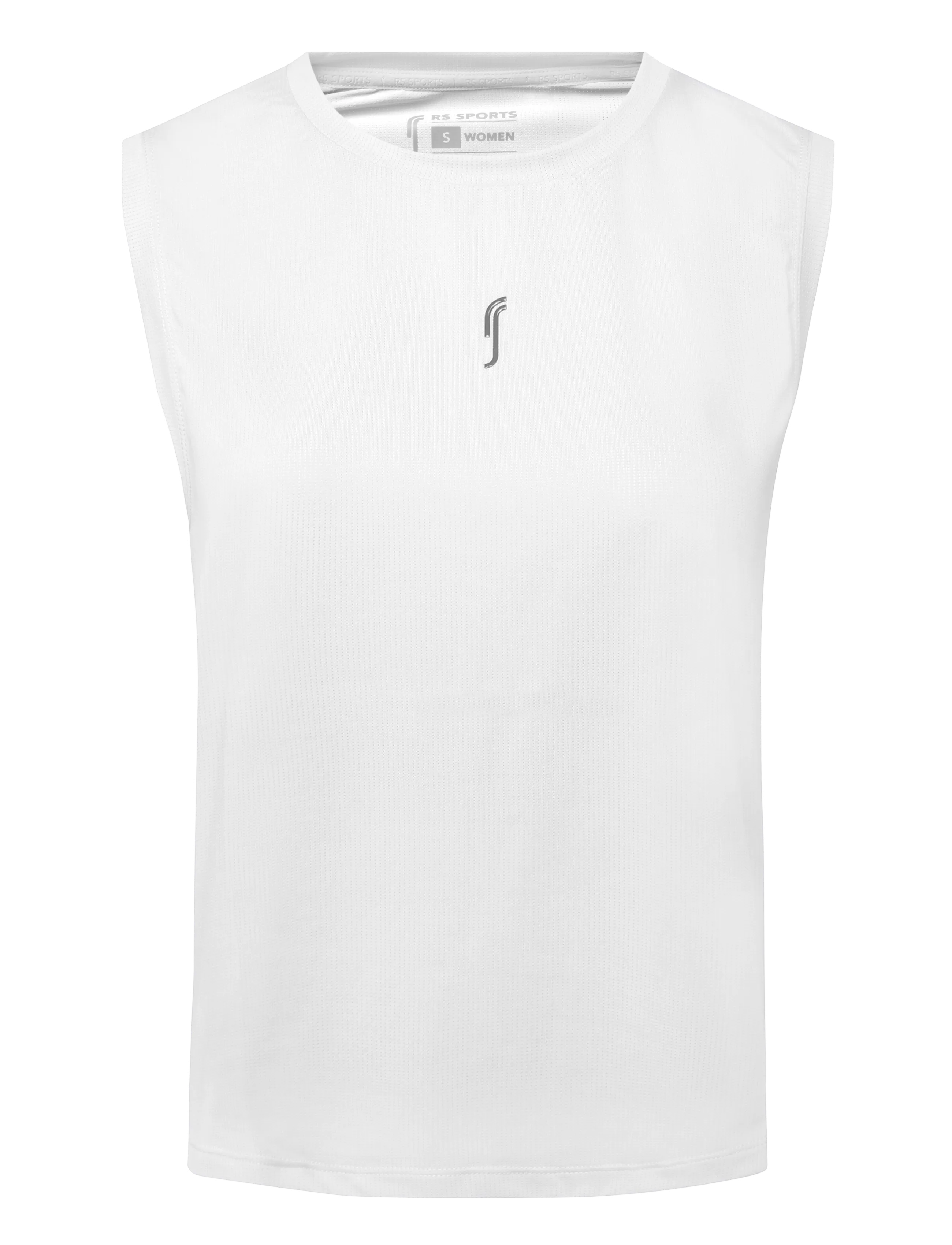 RS Sports Women's Relaxed Tank - Mesh REC (Ace Purple/Solid Purple,XS,st) - Tøj - ACE PURPLE/SOLID PURPLE / white