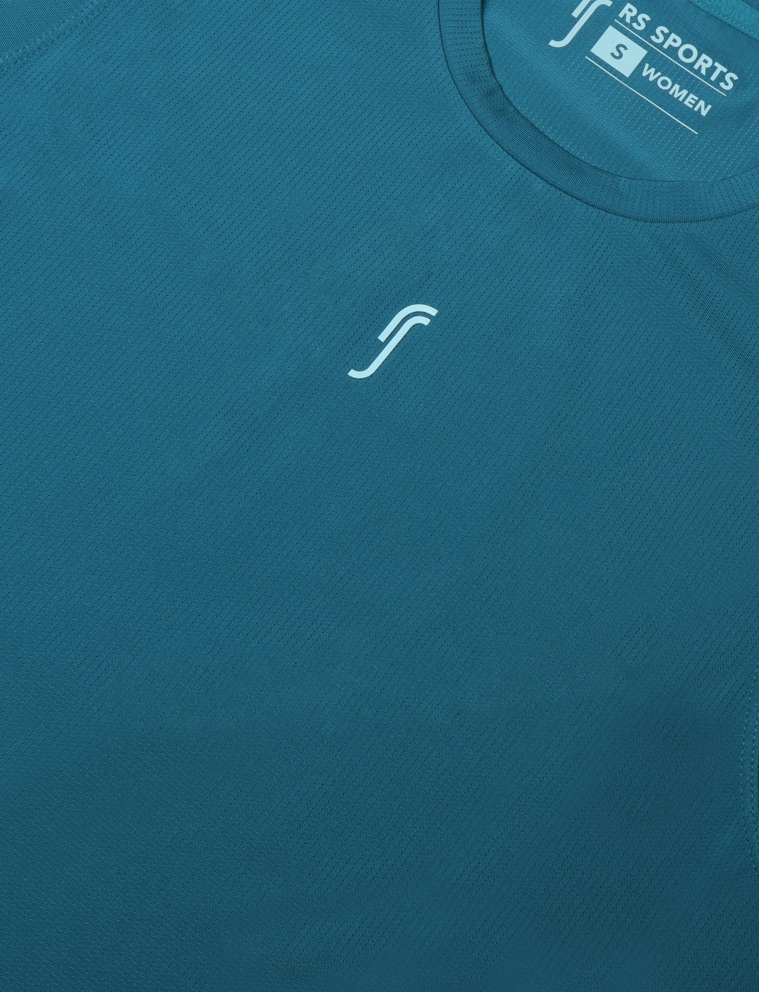 RS Sports - Women's Relaxed Tank - Mesh REC (Deep Teal/White,XL,st) - deep teal/white - 2