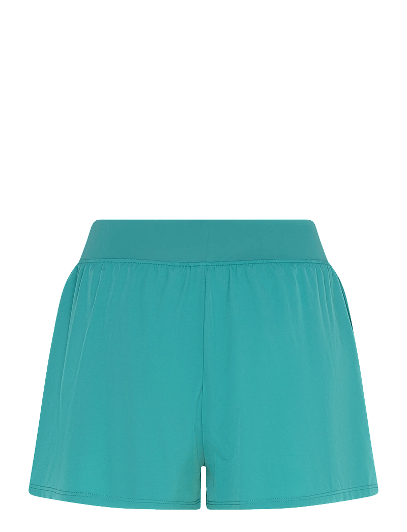 RS Sports - Women's Performance Court Shorts - 2 in 1 with Ball Pockets REC - træningsshorts - striking teal - 2