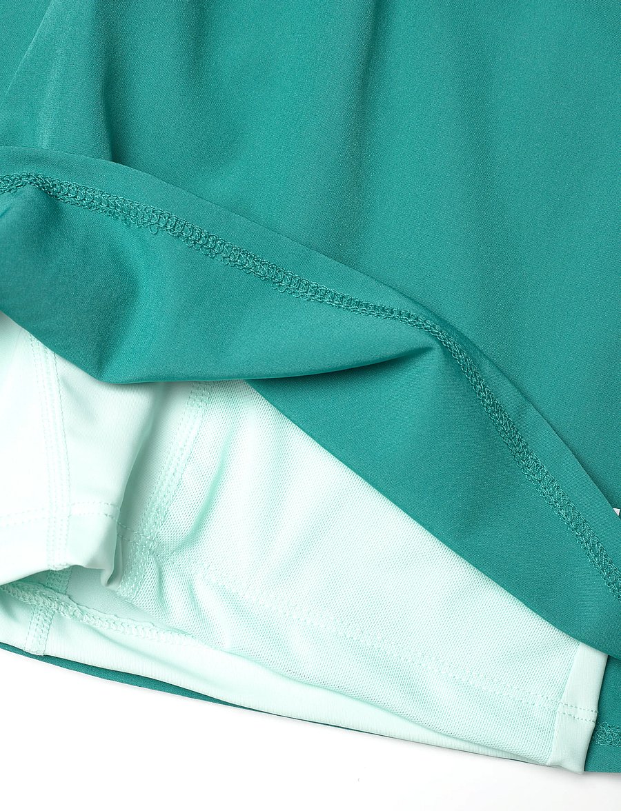 RS Sports - Women's Performance Court Shorts - 2 in 1 with Ball Pockets REC - lühikesed treeningpüksid - striking teal - 5