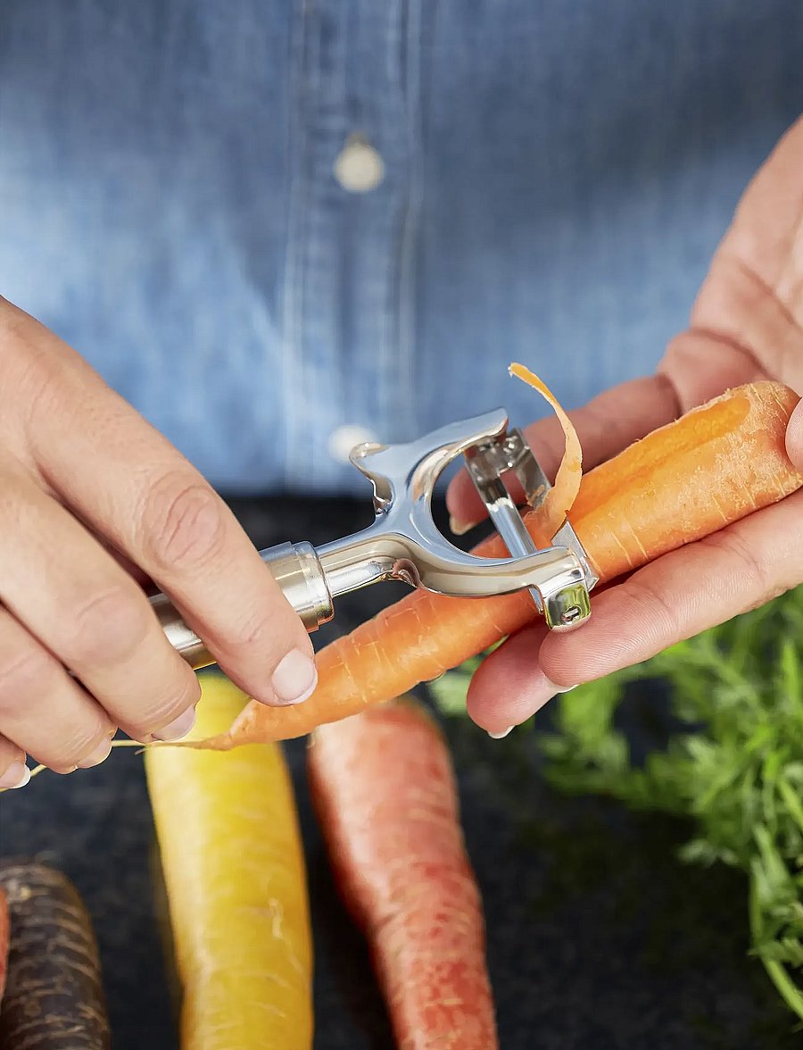 Rösle - Vegetable peeler vertical - die niedrigsten preise - metal - 1