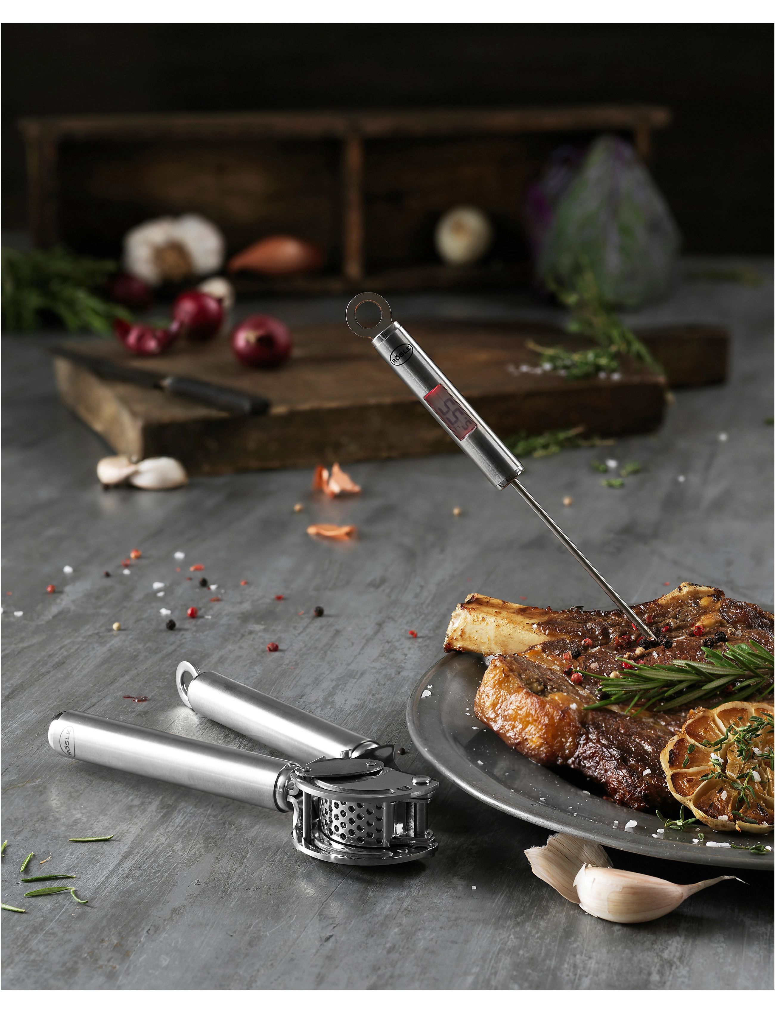 Rösle - Garlic press - stampfer & reiskocher - metal - 3